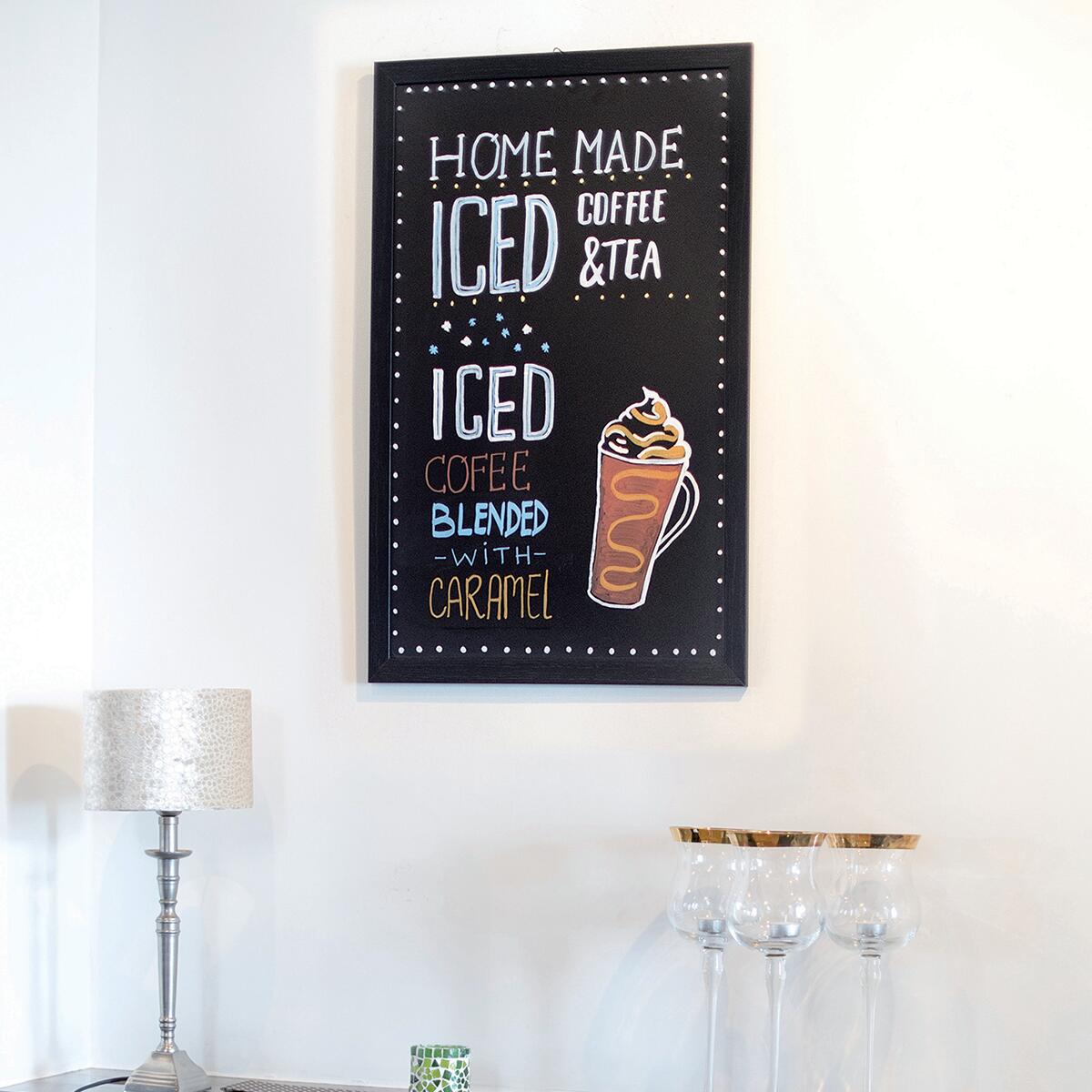 Lavagna Woody nero 40x60 cm - 5