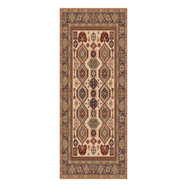 Tappeto Soraya 1 in viscosa, L 140 x L 95 cm, multicolor