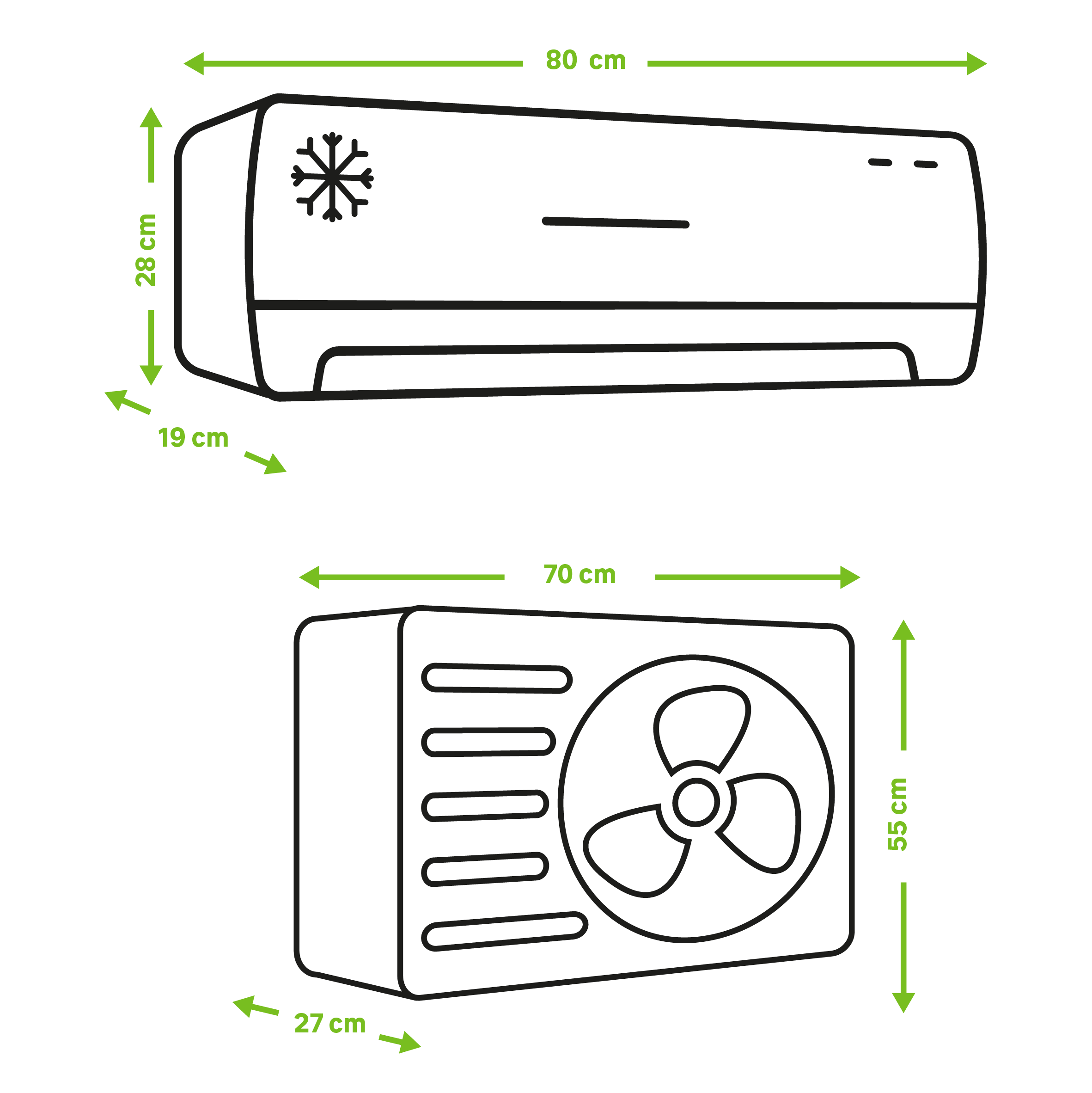 Condizionatore monosplit ELUXE 12000 BTU inverter A++/A+ serie ELS035AMBR32 - 10