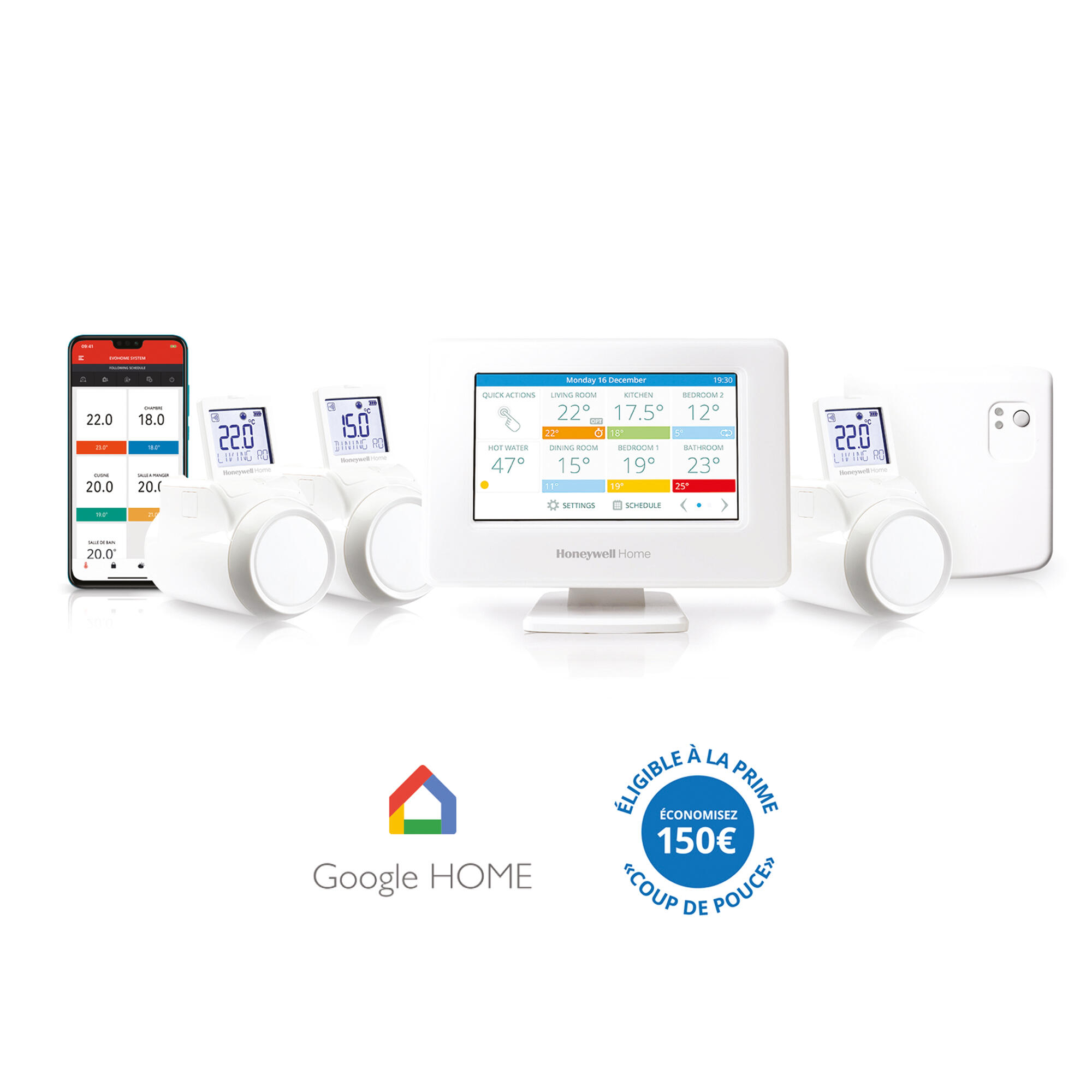 Honeywell HR92 Thermostaatknop Voor Evohome - Radiator Thermostaatkraan - View #2