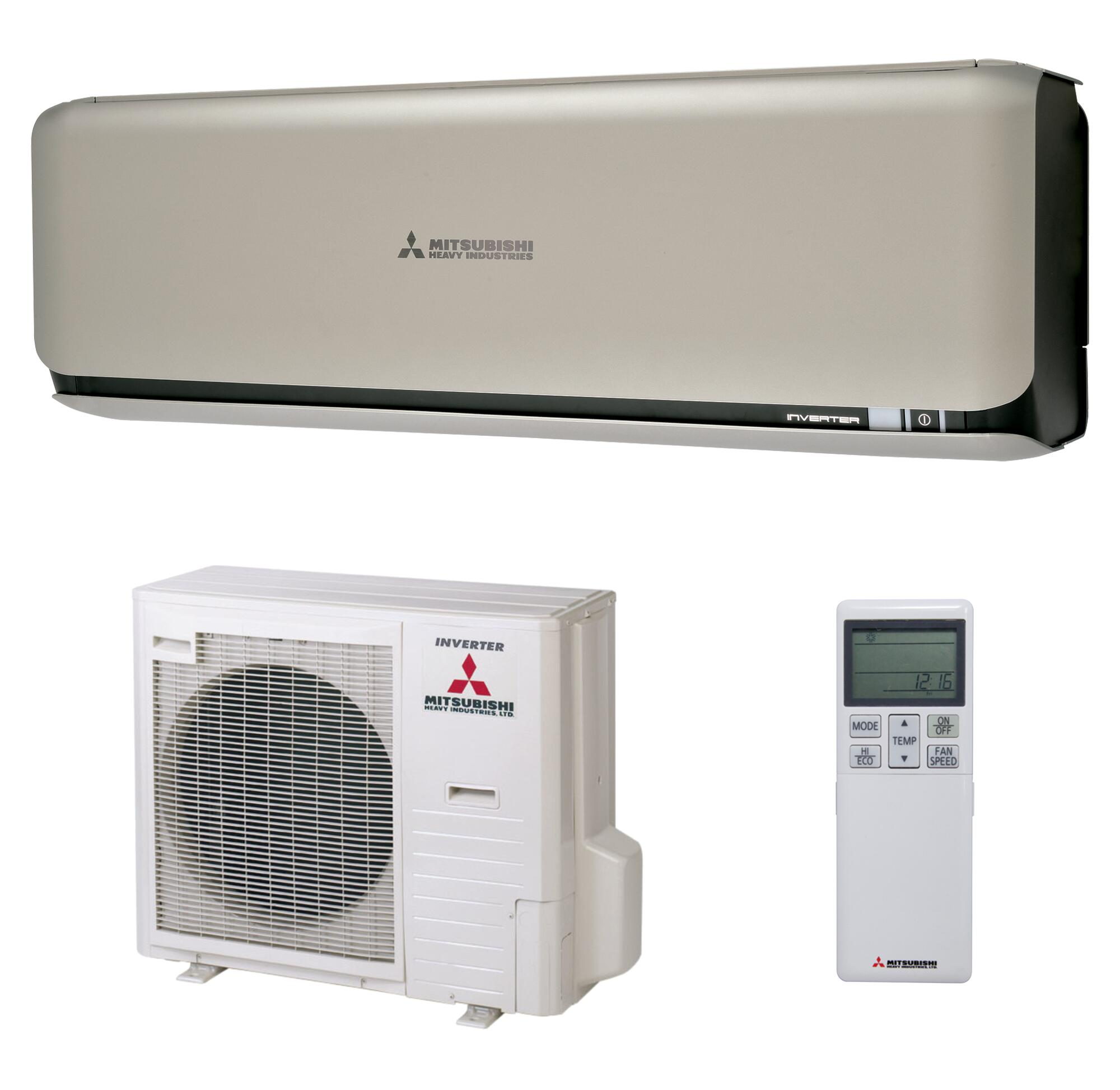 Aire acondicionado inverter 1x1 mitsubishi diamond 20zsx-wt titanio 1720 fg