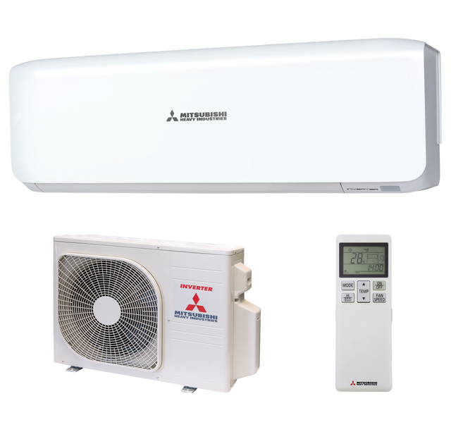 Aire acondicionado inverter 1x1 Mitsubishi Heavy Industries SRK35ZS-W Premium 3010 fg blanco