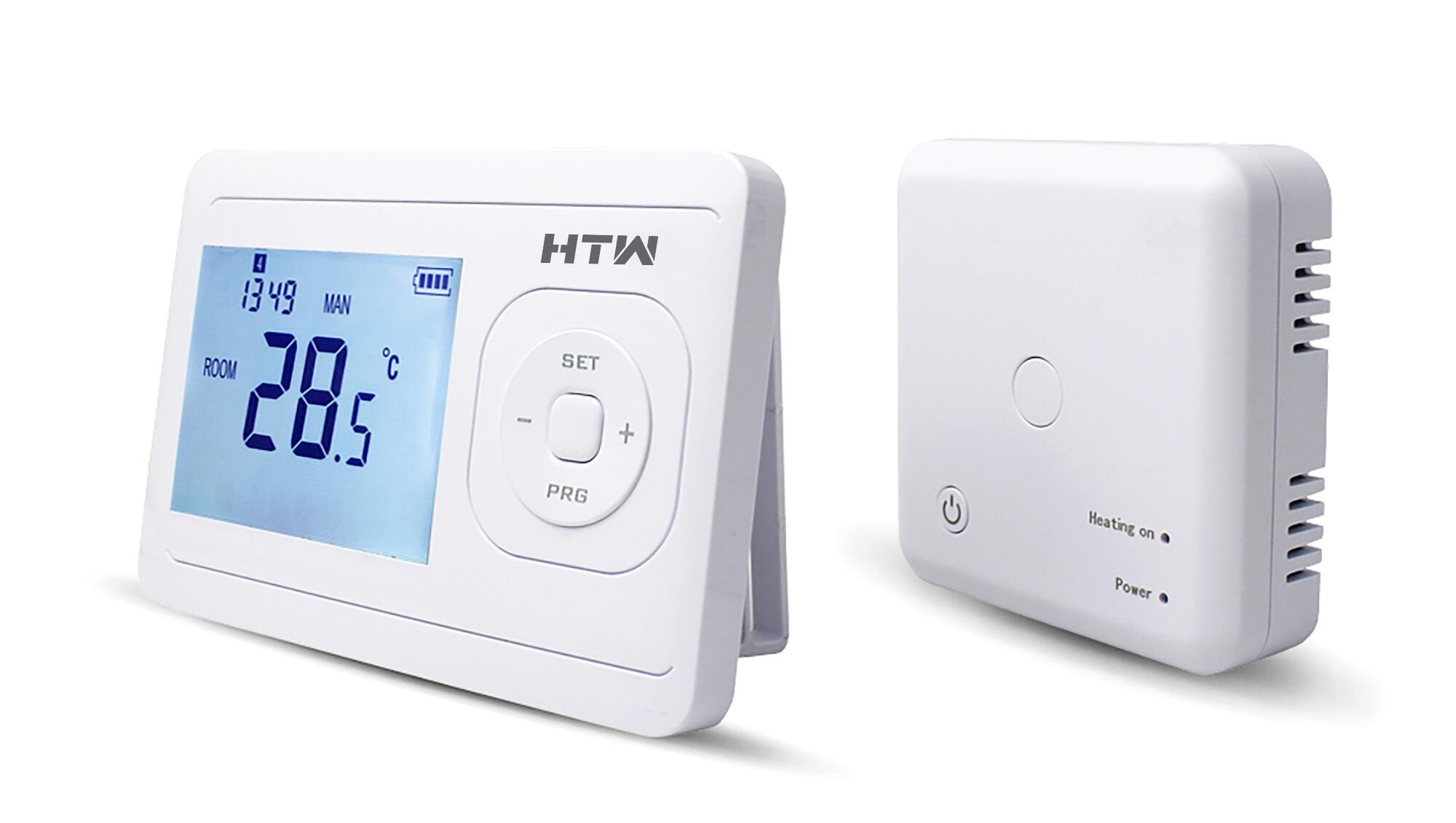 Cronotermostato Inalámbrico WiFi Con Radiofrecuencia, Programable, Compatible Con Alexa Y Google Home