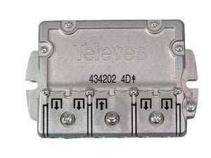 CableMarkt - Conector para cable coaxial con funda plástico para antena TV  hembra negro