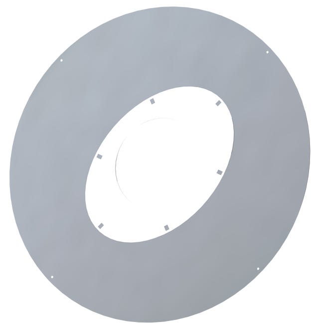 Collerette de solin courte à bord plat 150/200 mm DP Inox Collerette de solin courte à bord plat 150/200 mm DP Inox
