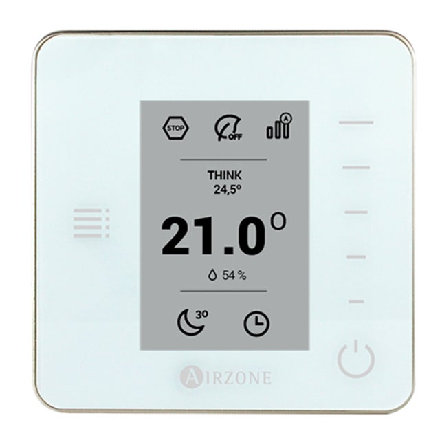 Termostato digital inalámbrico Think blanco