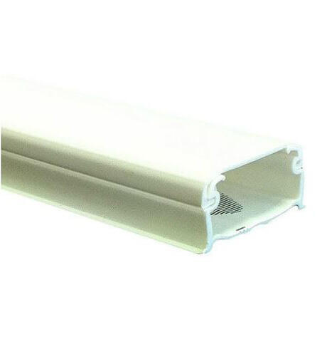 Canaleta tehalit blanca 20x12 mm de 2 metros
