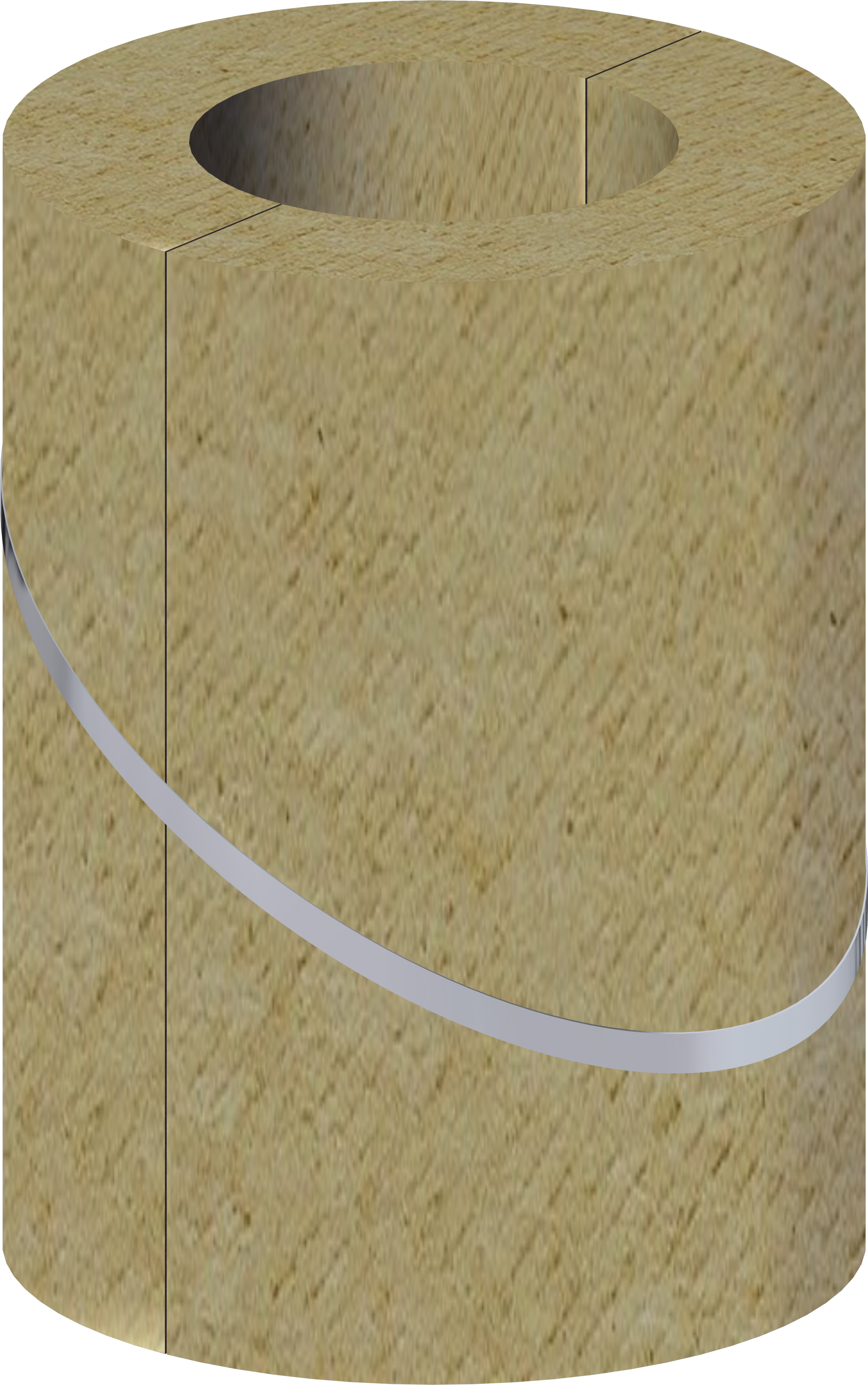 Coquilla aislante forj. inclinado para tubo aislado gama dw ø130/190 dinak