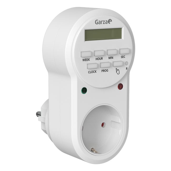 Programador enchufe digital GARZA Leroy Merlin
