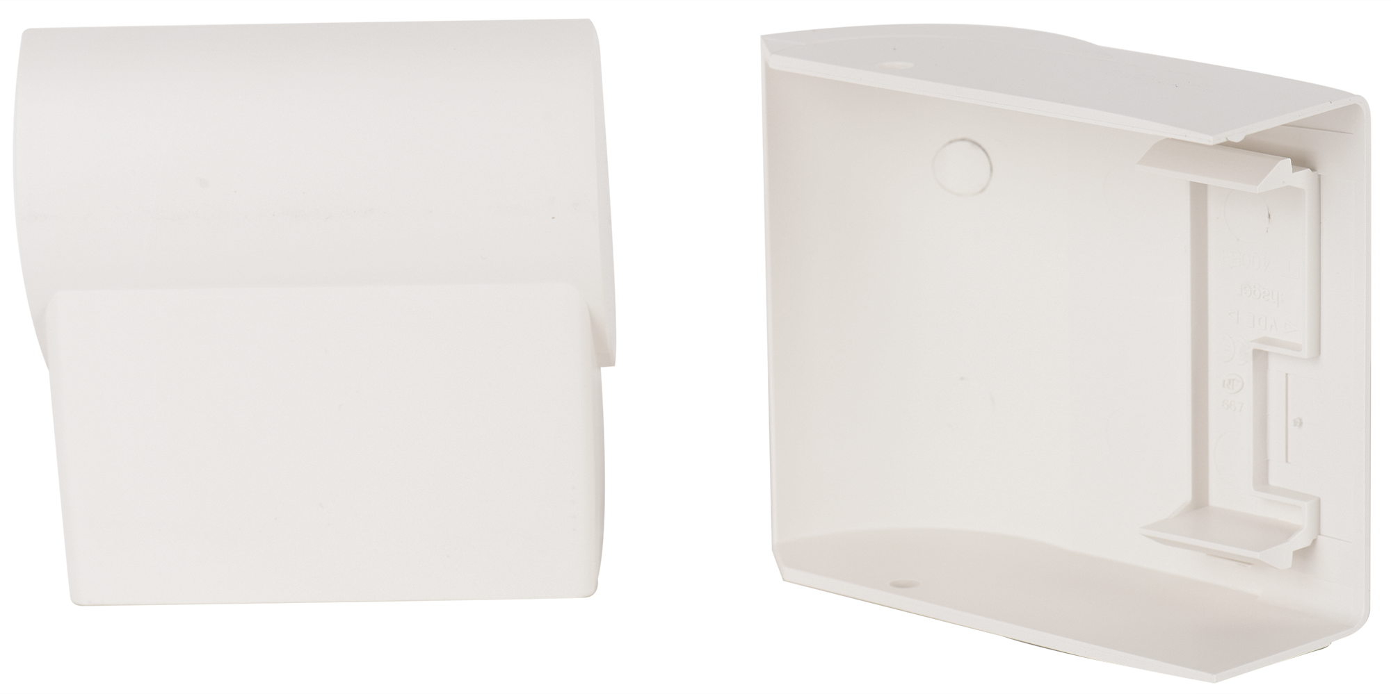 Ángulo exterior tehalit blanco 90x40 mm