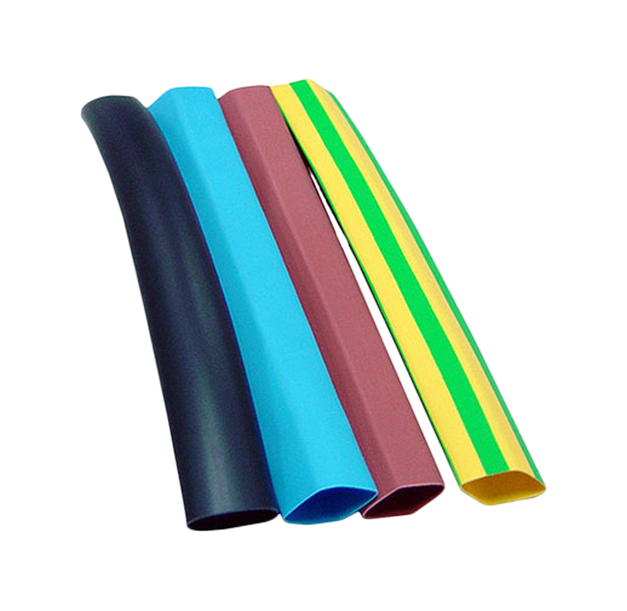 Bolsa de 10 fundas termoretráctiles en colores de 1-4 mm²