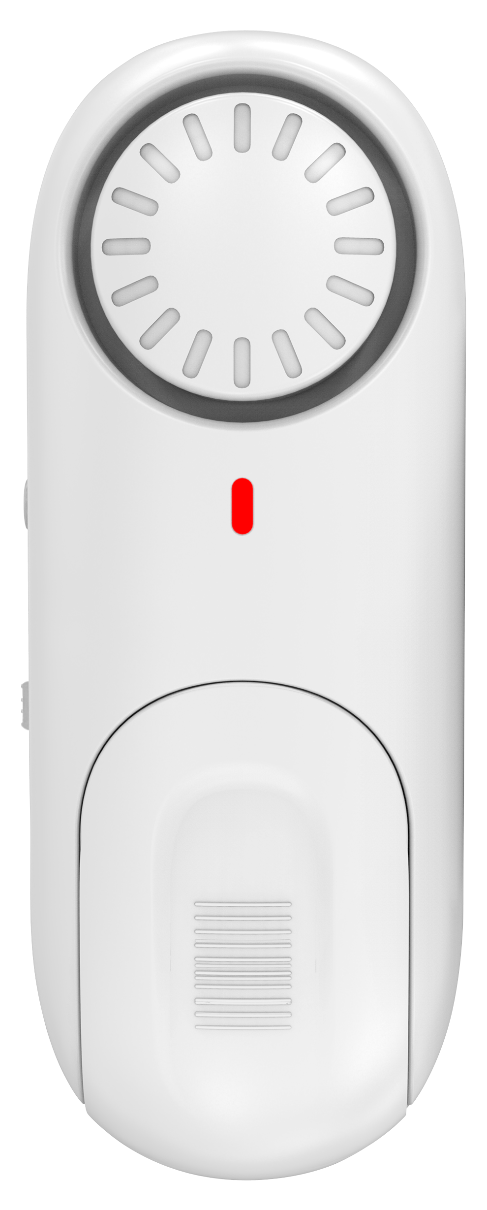 Minialarma anti-intrusión de vibración a pilas con sirena 120db