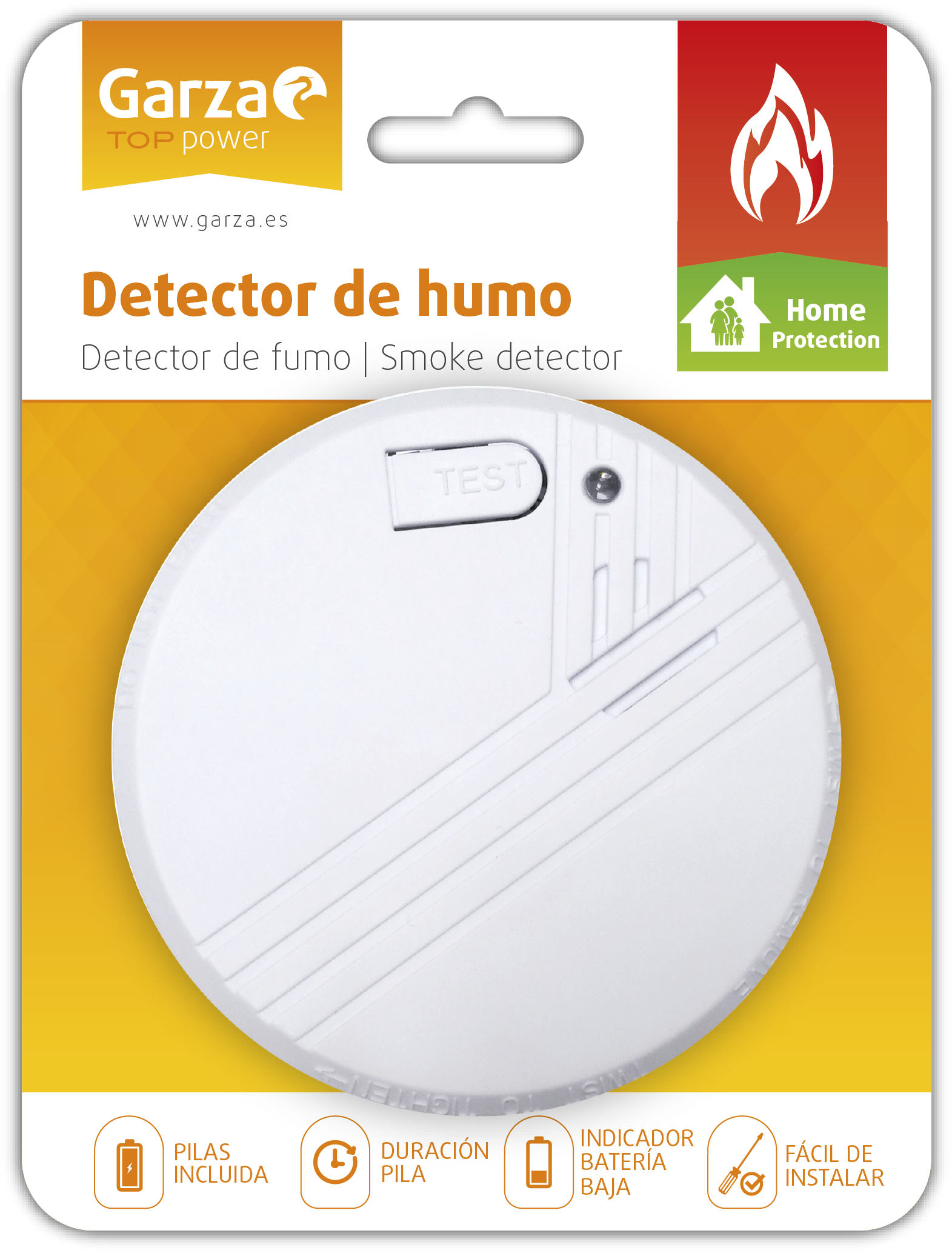 Detector de humos GARZA - 7