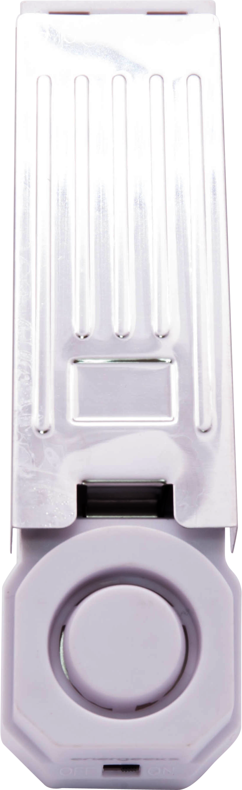 Minialarma portátil a pilas para zócalo puerta con sirena de 120db energeeks
