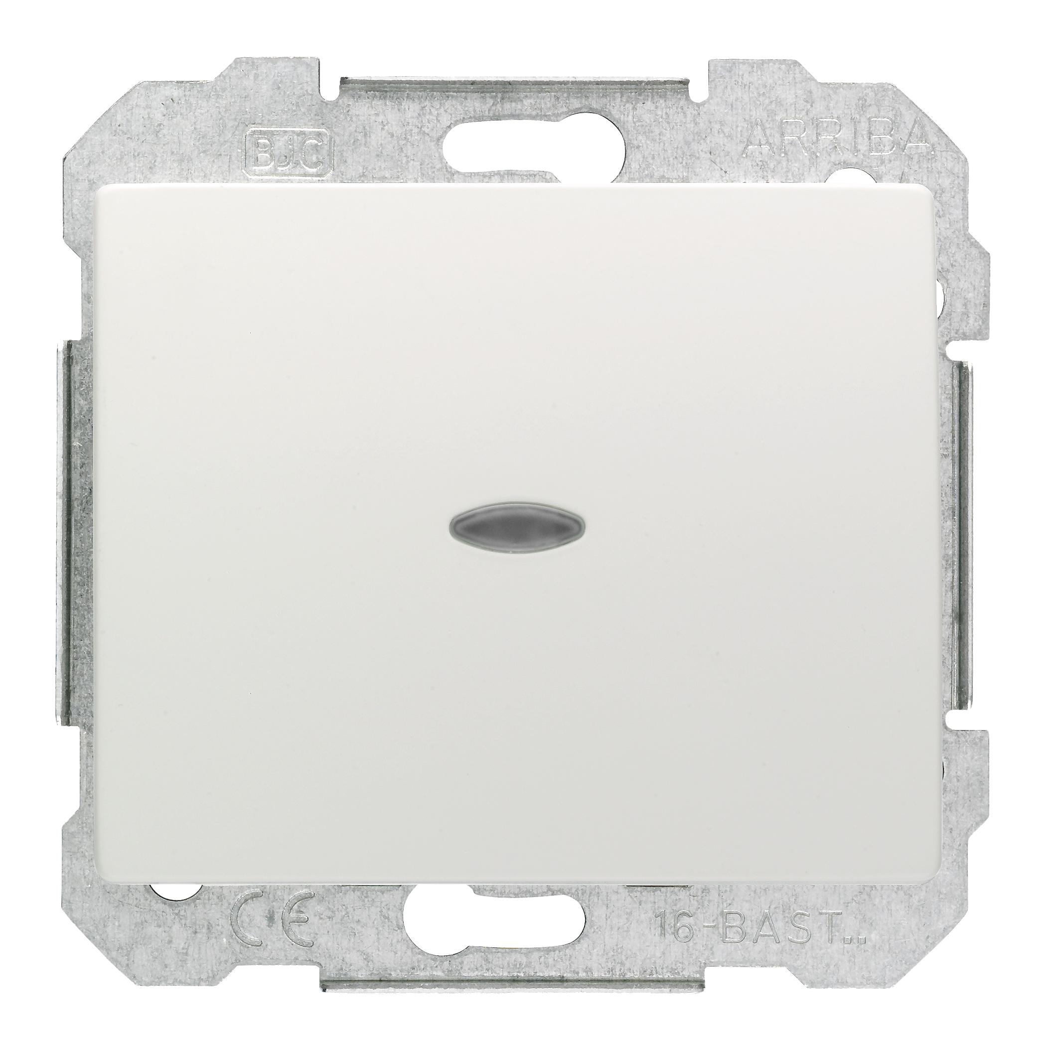 Interruptor con luz bjc mega blanco