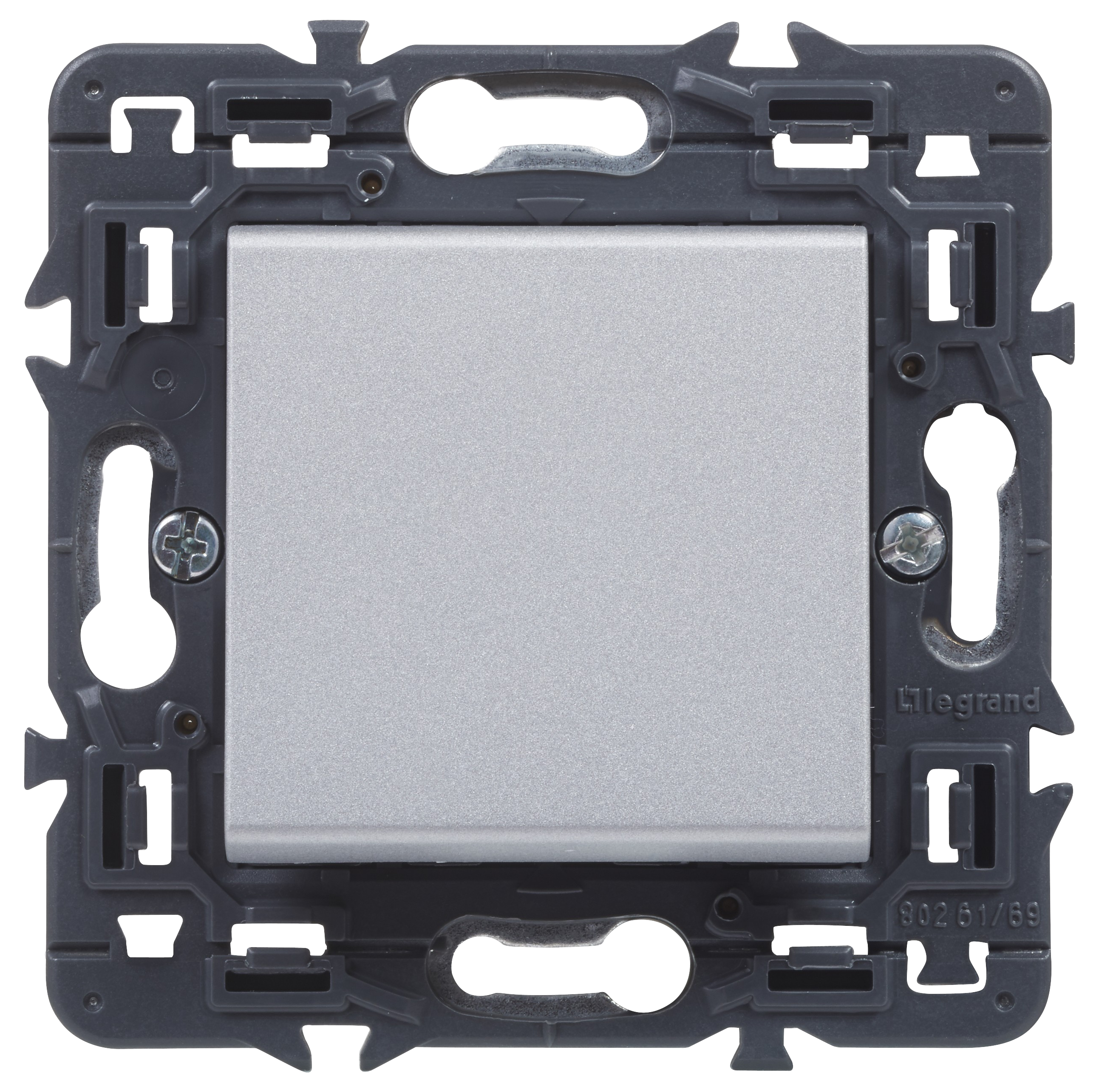 Interruptor legrand valena next aluminio