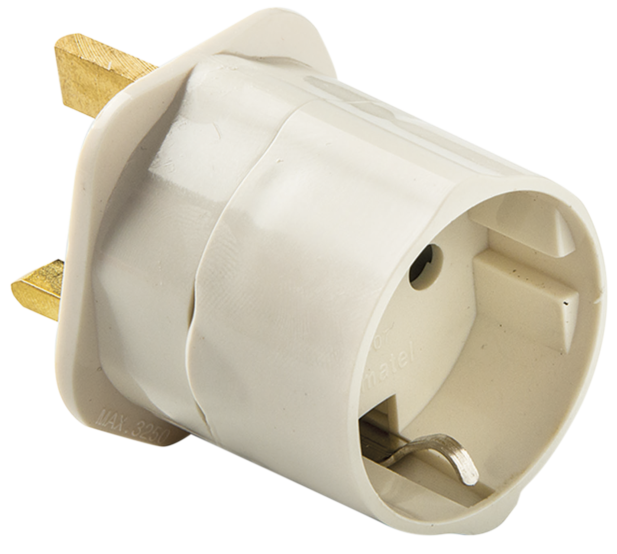 Adaptador de viaje famatel uk - europa