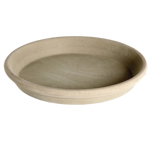 Sottovaso per vaso da fiori Vulcano in terracotta ø 23 x H 3.6 cm
