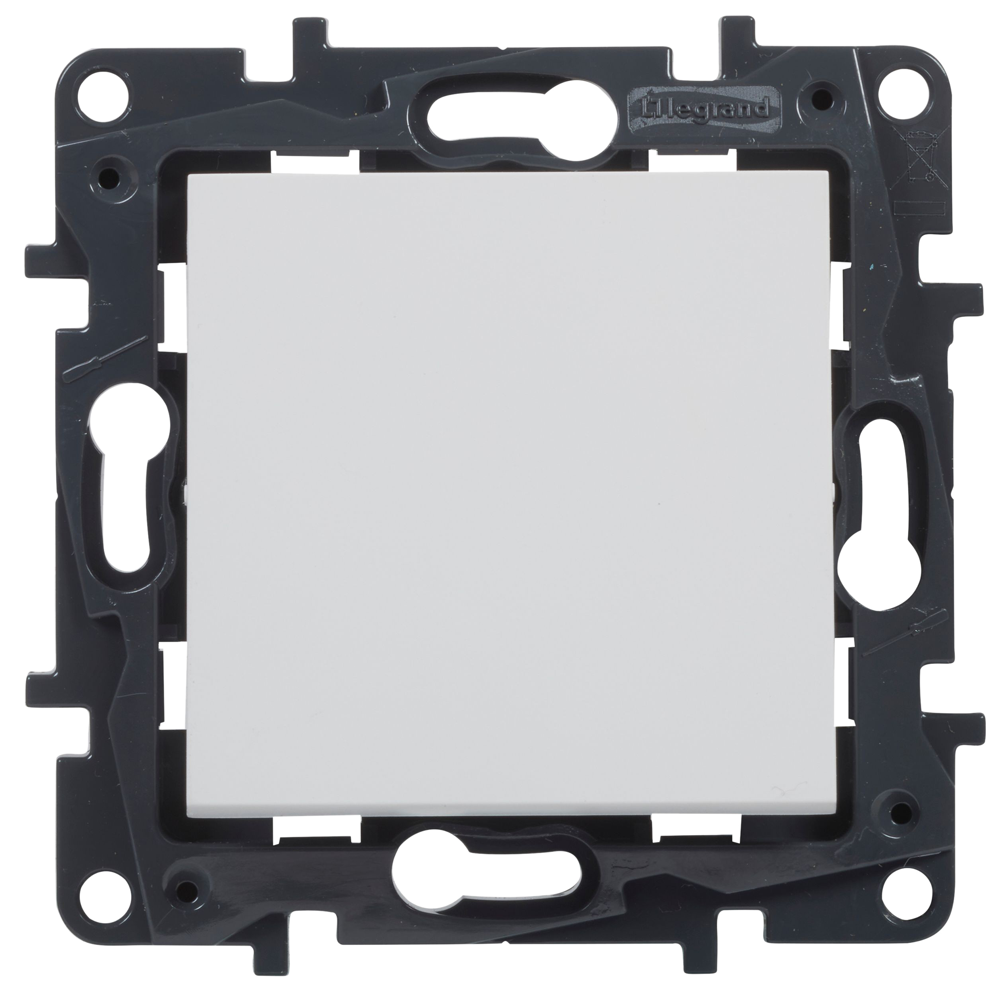 Pulsador legrand niloé step blanco