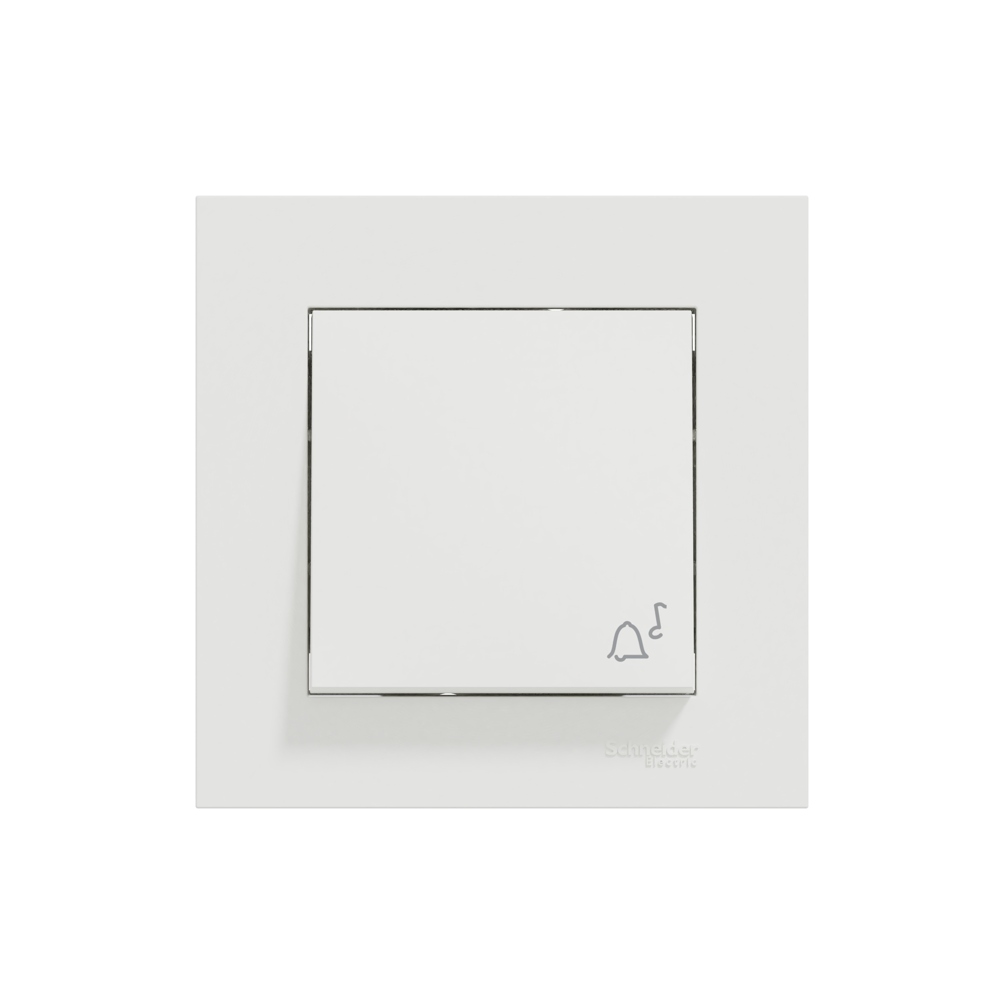 Pulsador de timbre SCHNEIDER ELECTRIC Miluz blanco - 7