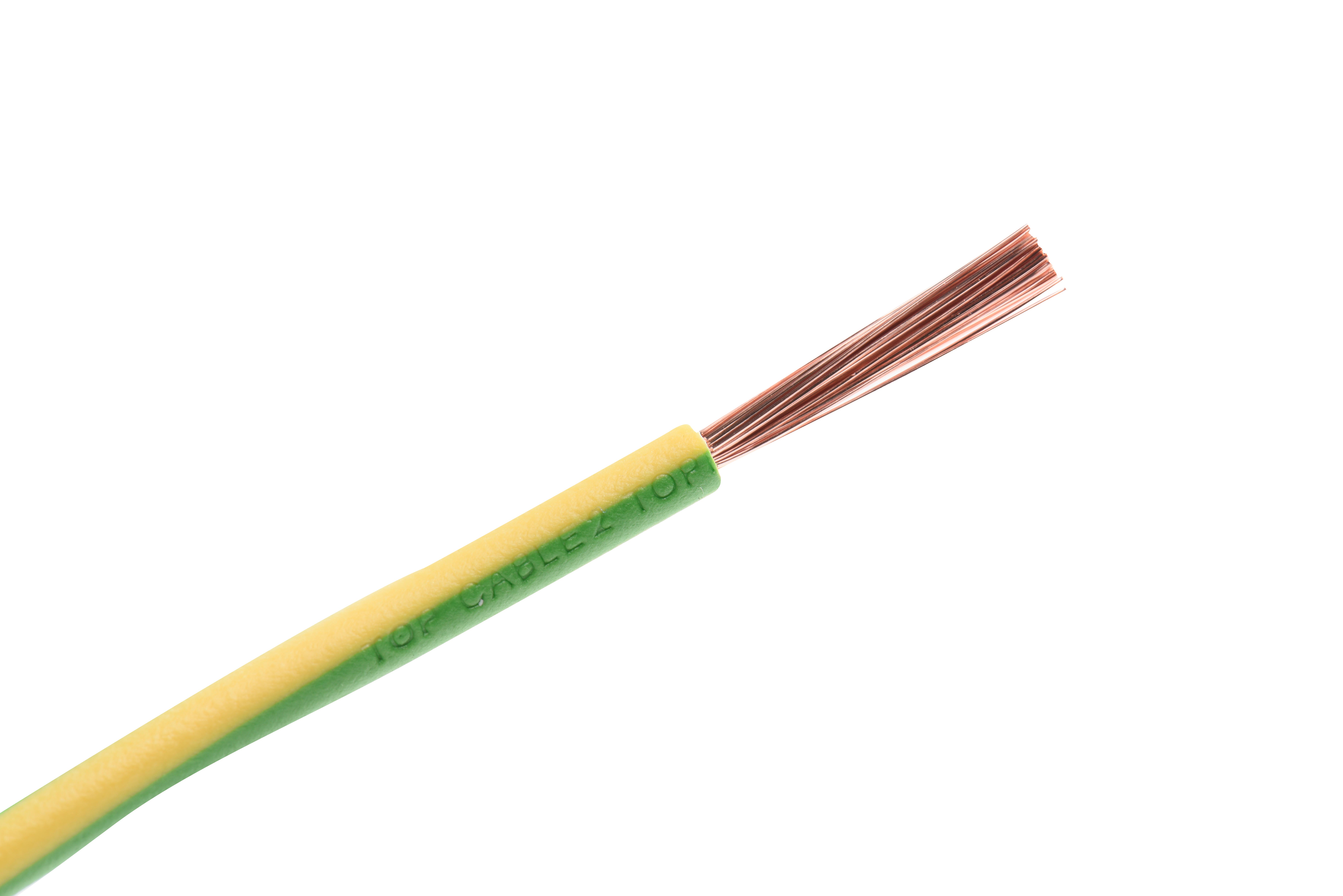 Cable H07Z1-K 100M 1,5 mm² Amarillo/Verde - 13