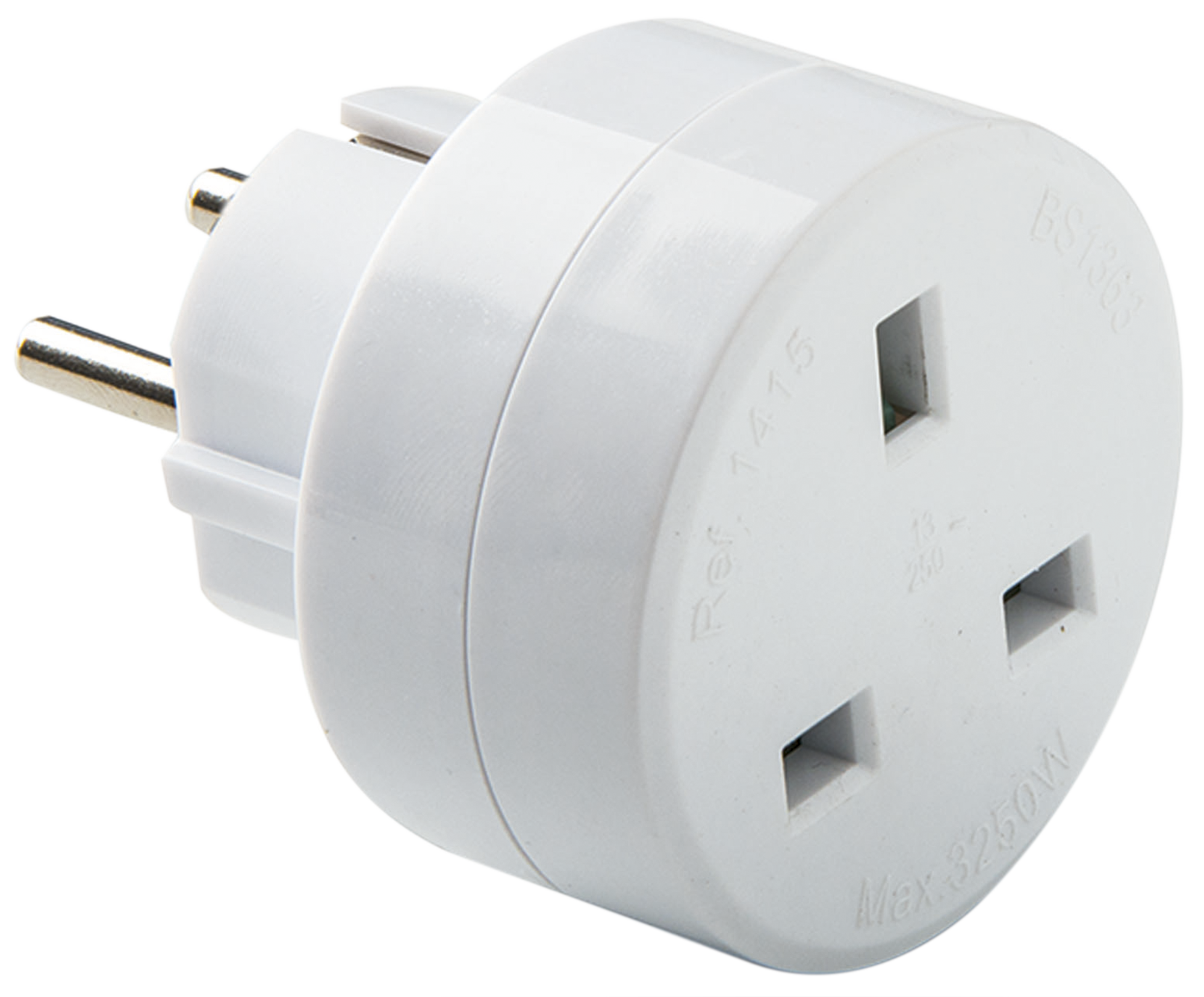 Adaptador de viaje famatel europa - uk