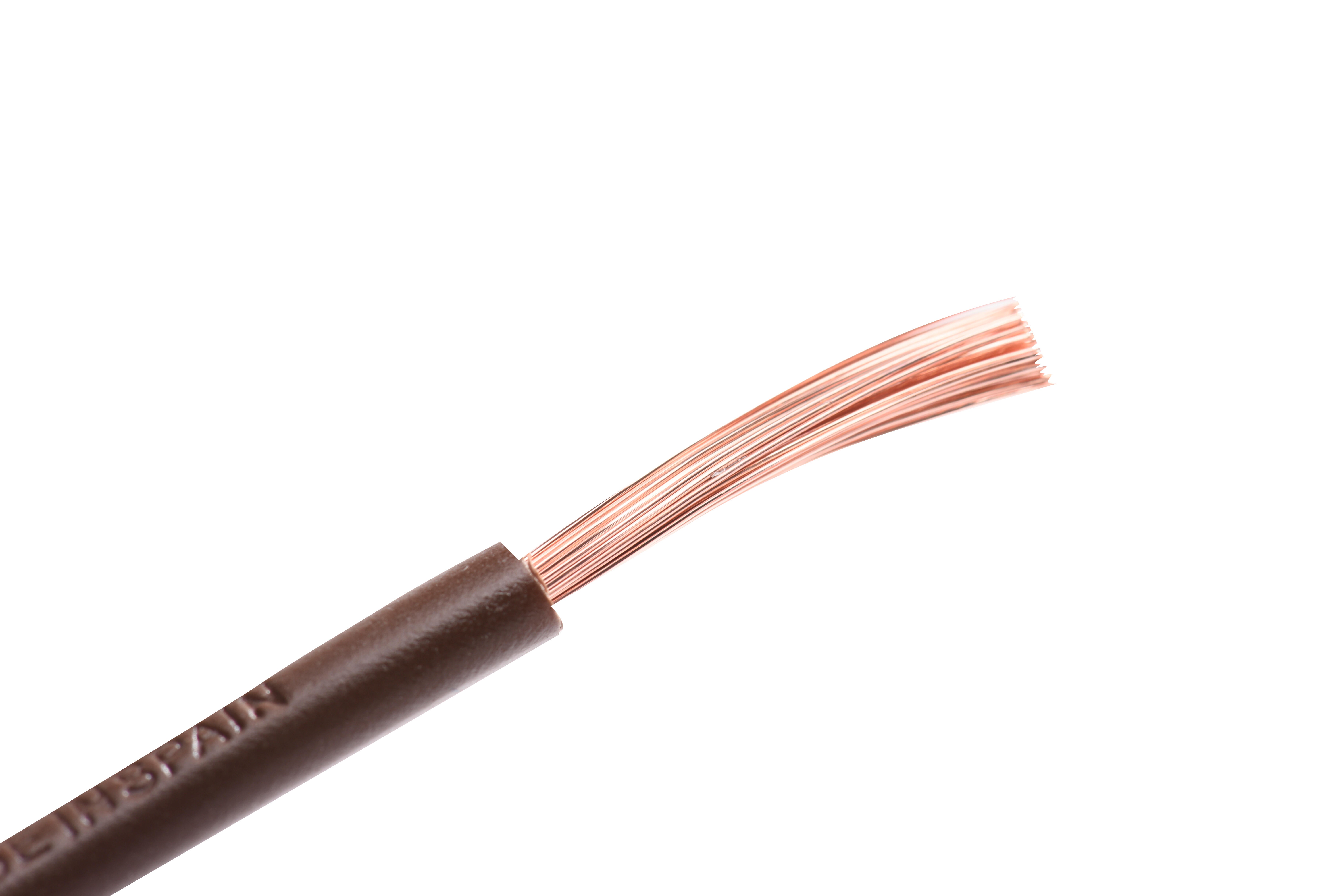 Cable H07Z1-K 100M 1,5 mm² marrón - 3