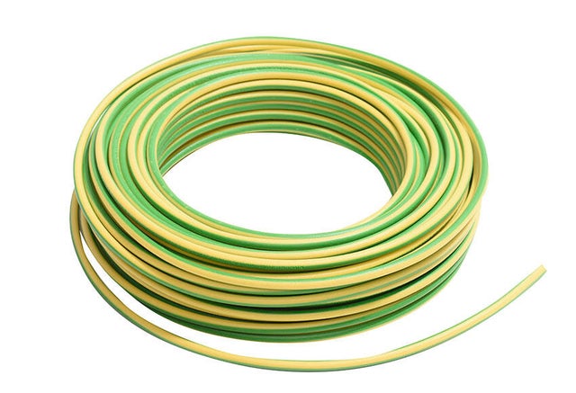 Cable LEXMAN H07V-K 100 metros 2,5 mm² color amarillo/verde