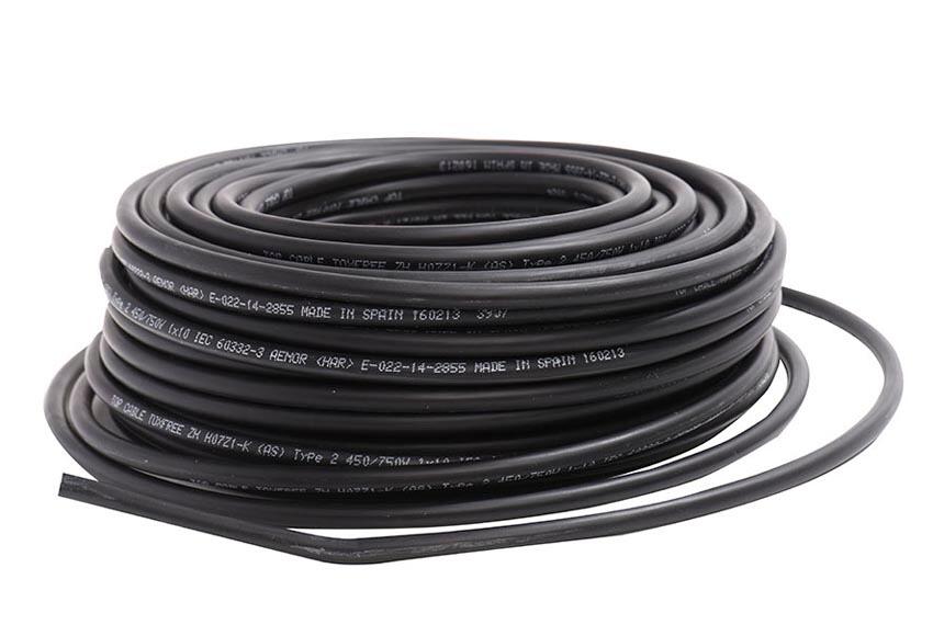 Cable eléctrico LEXMAN H07Z1-K negro 10 mm² 25 m - 11