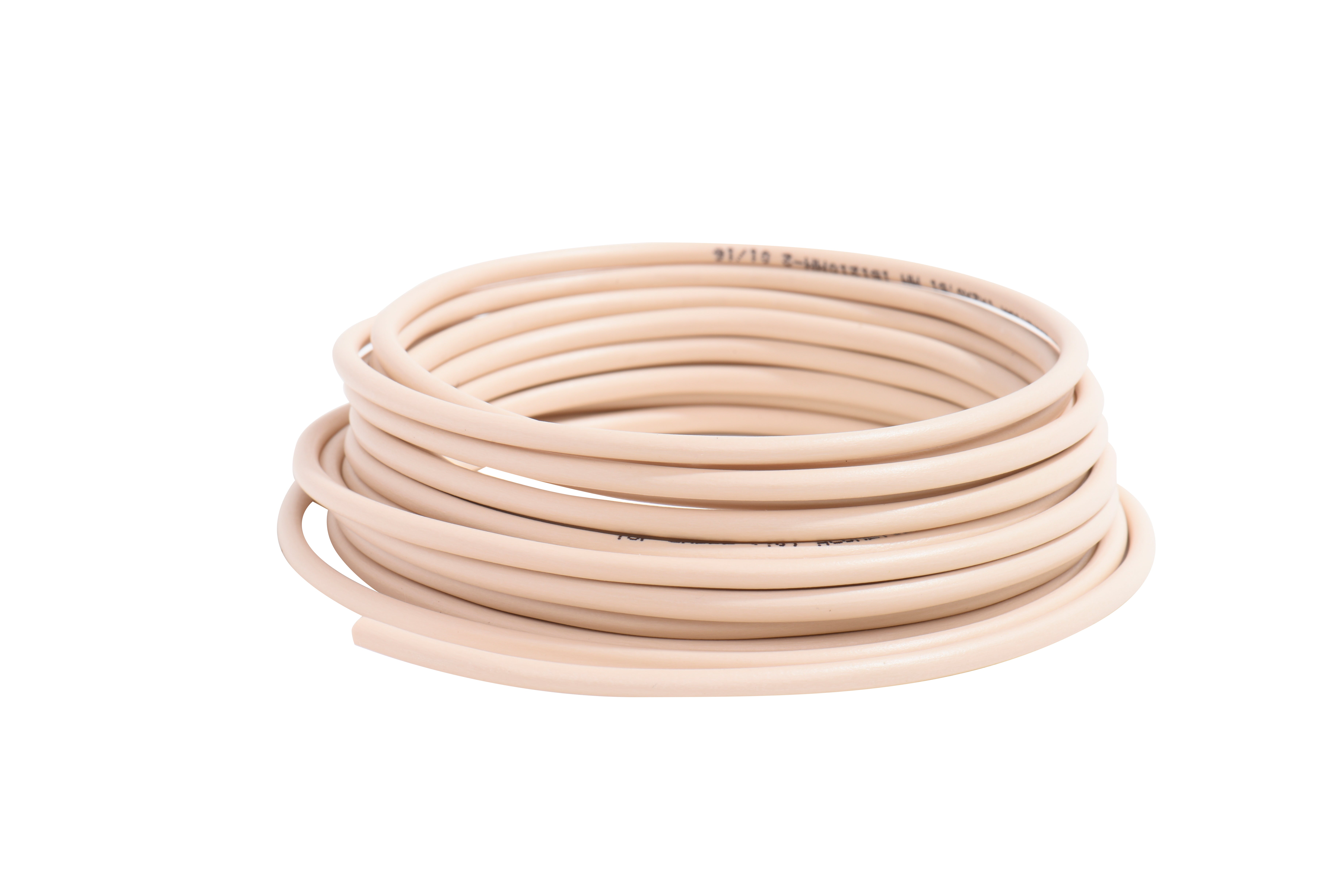 Cable de teléfono lexman blanco de 2 hilos 20 m