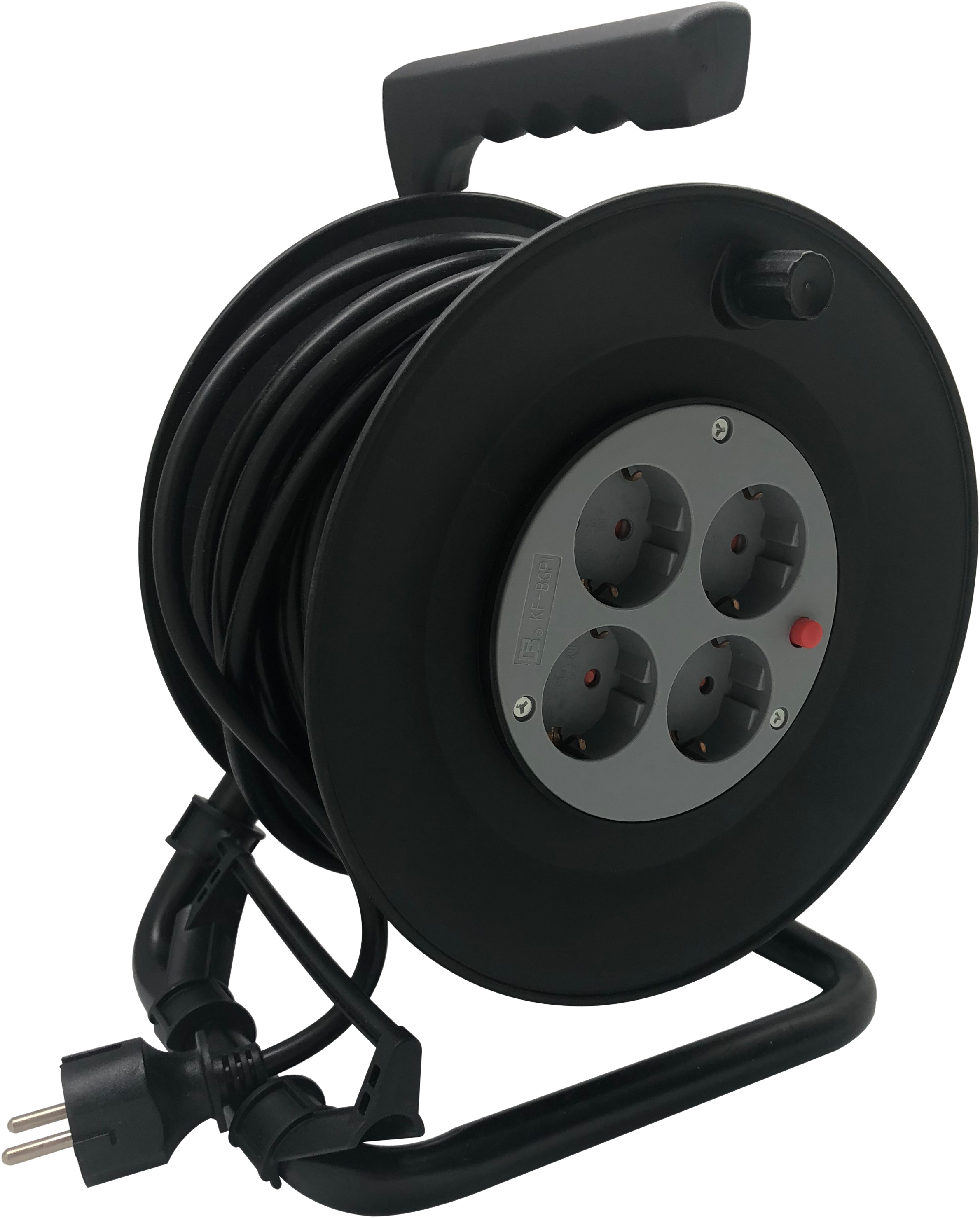 Enrolador 4 tomadas VVF 3G1,5 25 m Lexman - 5