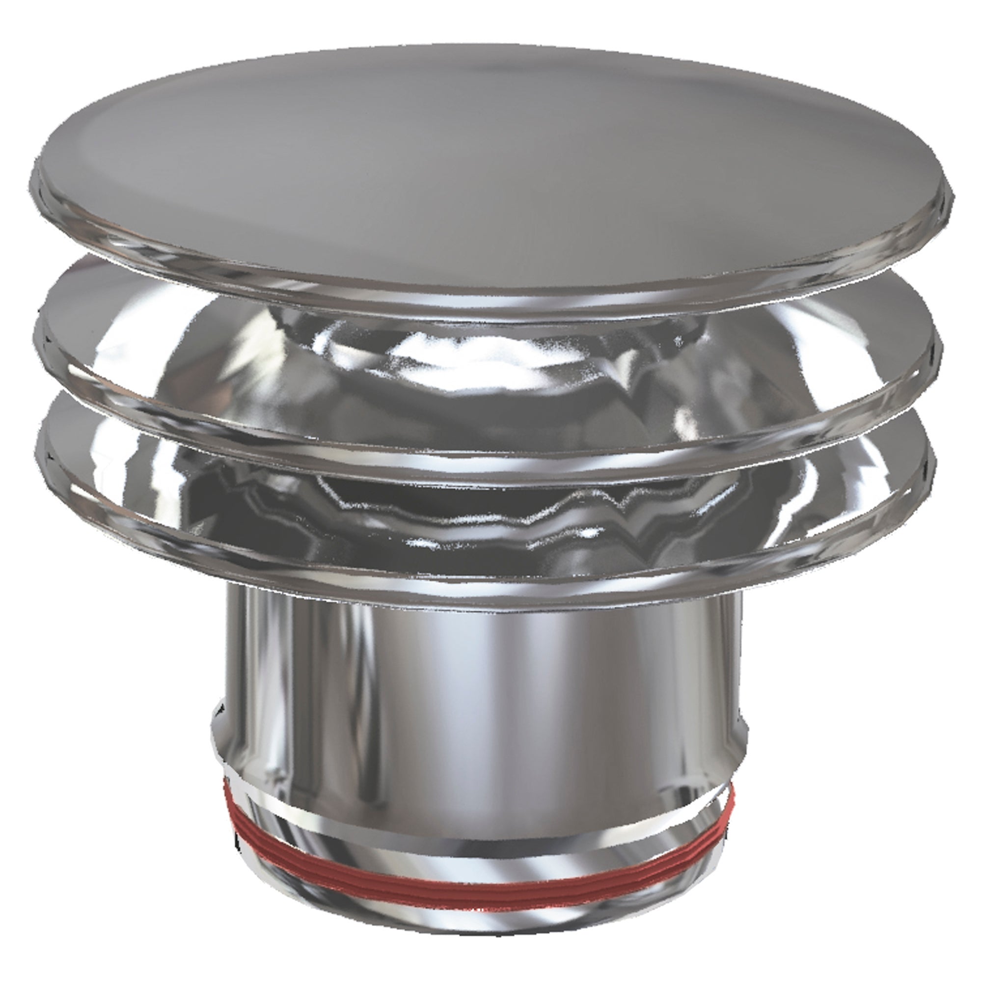 Sombrerete inox d175 espesor 0.4mm