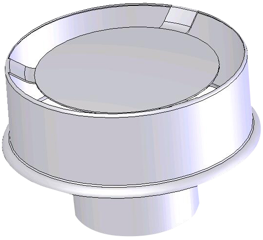 Deflector 110 mm de ø