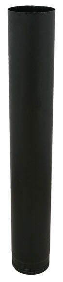 Tubo para estufa de leña deko 950mm ø200 negro