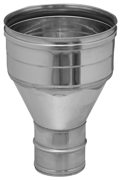 Manguito de acero inoxidable de 250 de diámetro