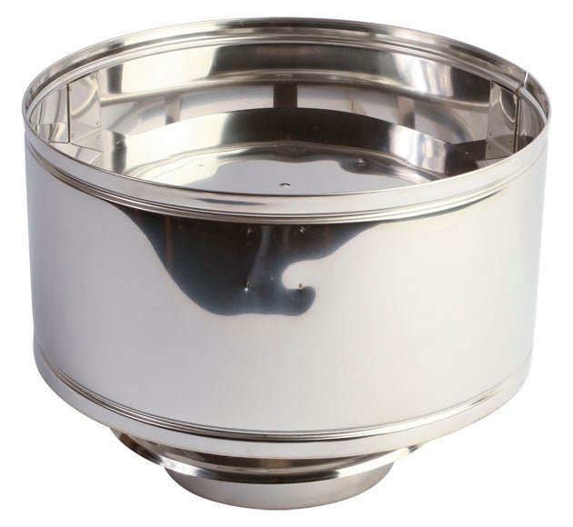 Sombrerete antilluvia de inox para tubo aislado gama dw ø80/140 marca dinak
