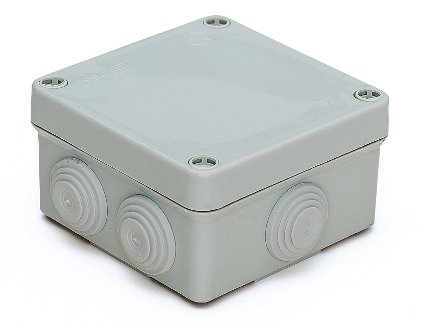 Pack de 6 cajas estancas jsl 10x10x4,5 cm