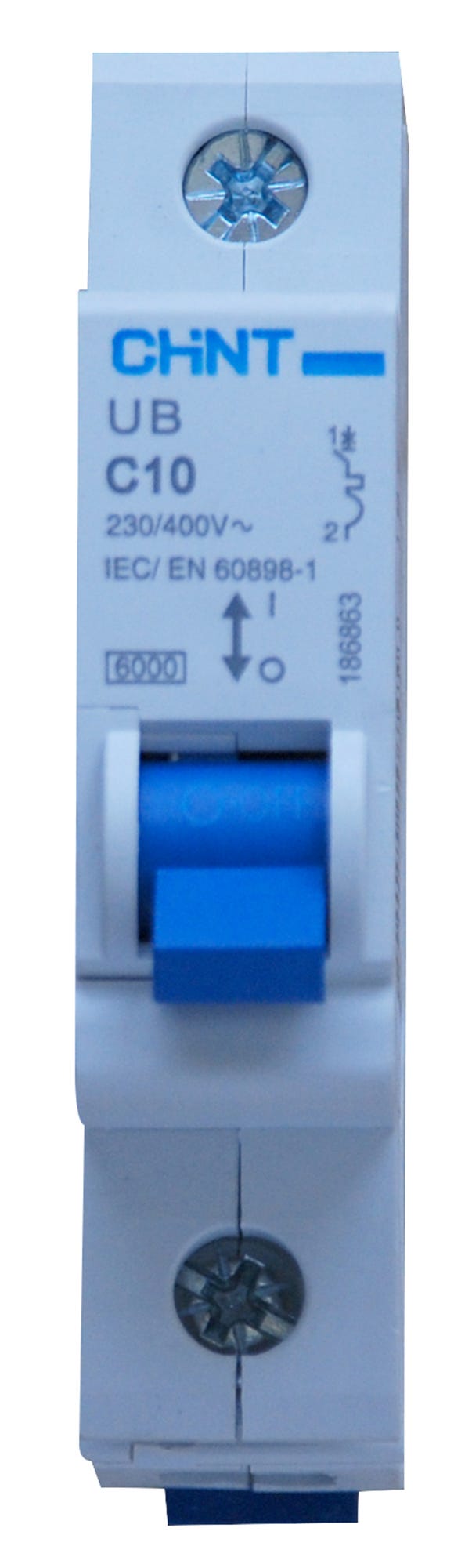 Interruptor Magnetotérmico TOSUNLUX 1 Polo 6A 6kA - Protección Contra Cortocircuitos, 1 Módulo DIN