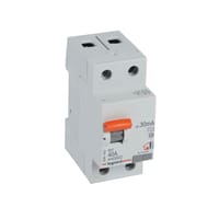 DIFERENCIAL 2P 40A 30MA-AC MANETA NARANJA LEGRAND - 1