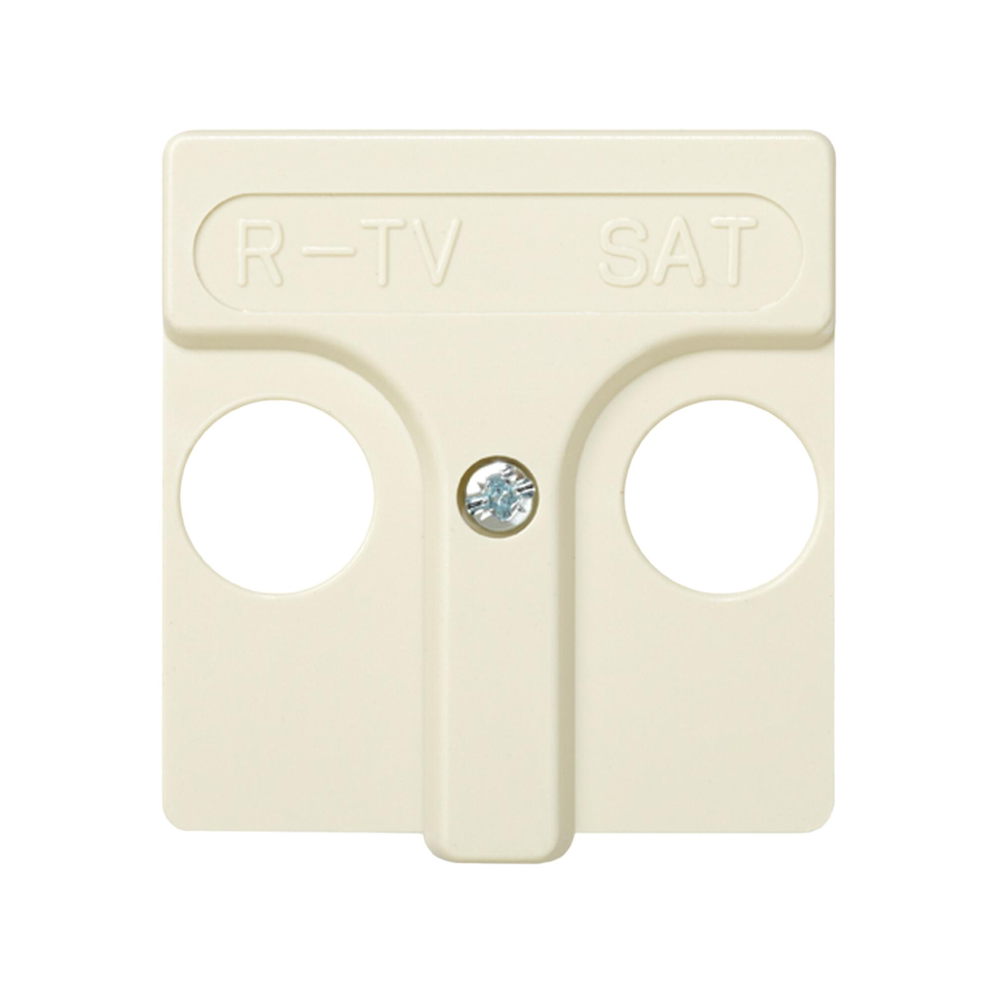 Toma intermedia de tv simon 27 marfil