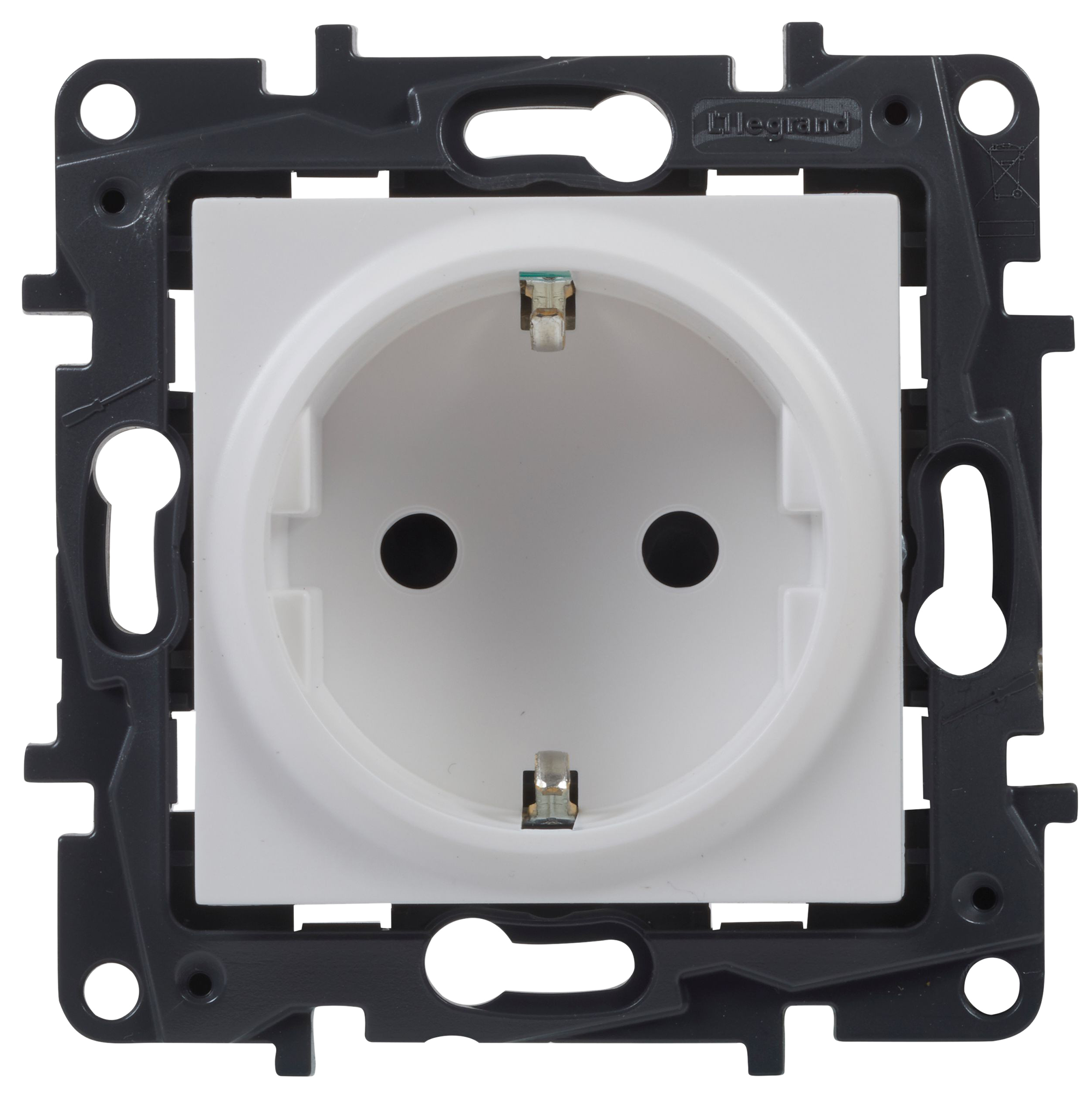 Enchufe legrand niloé step blanco