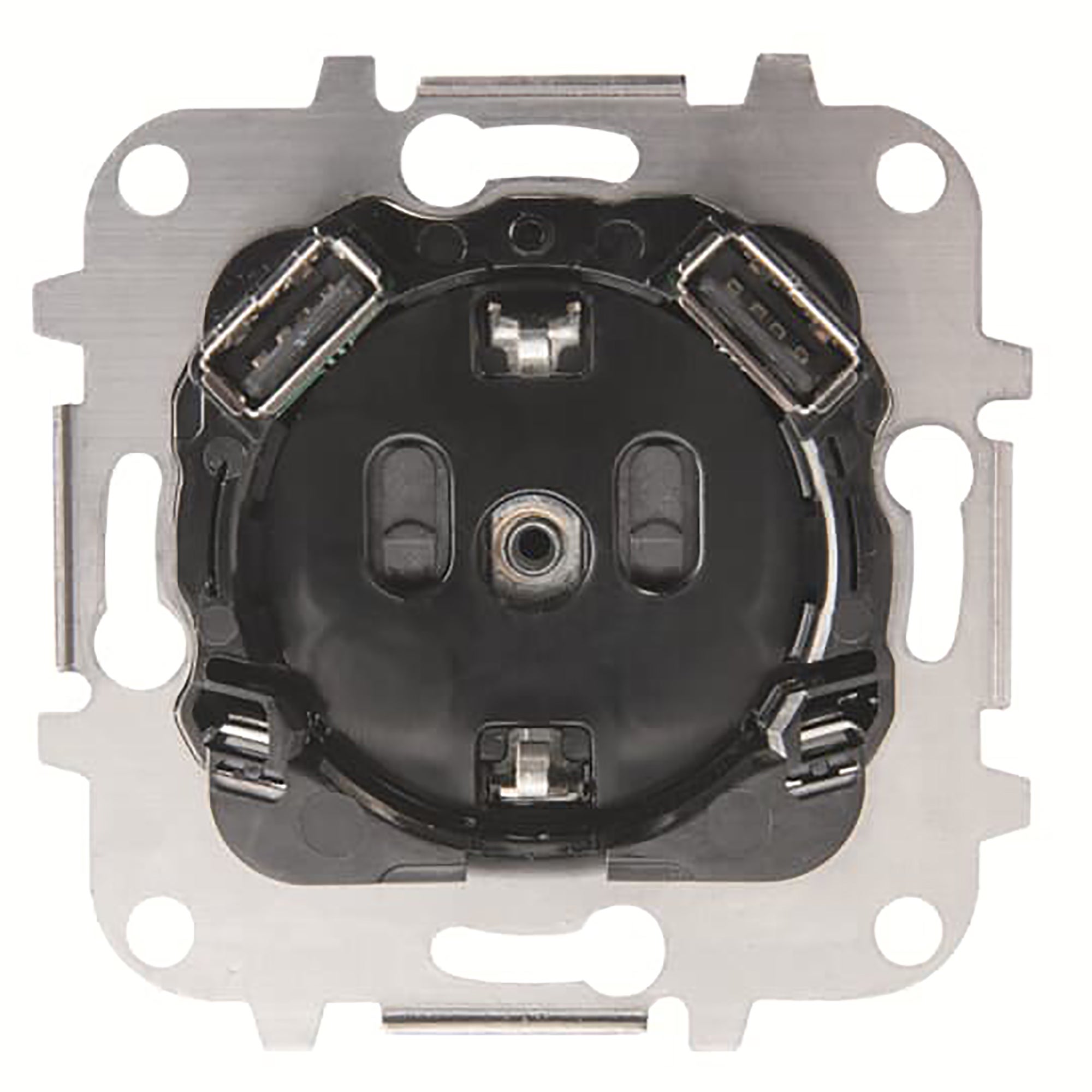 Base de enchufe con 2xusb niessen sky