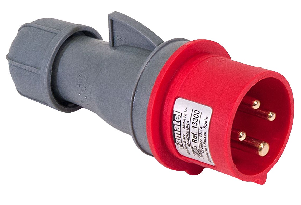 Clavijas, bases industriales y enchufes trifásicos Leroy Merlin