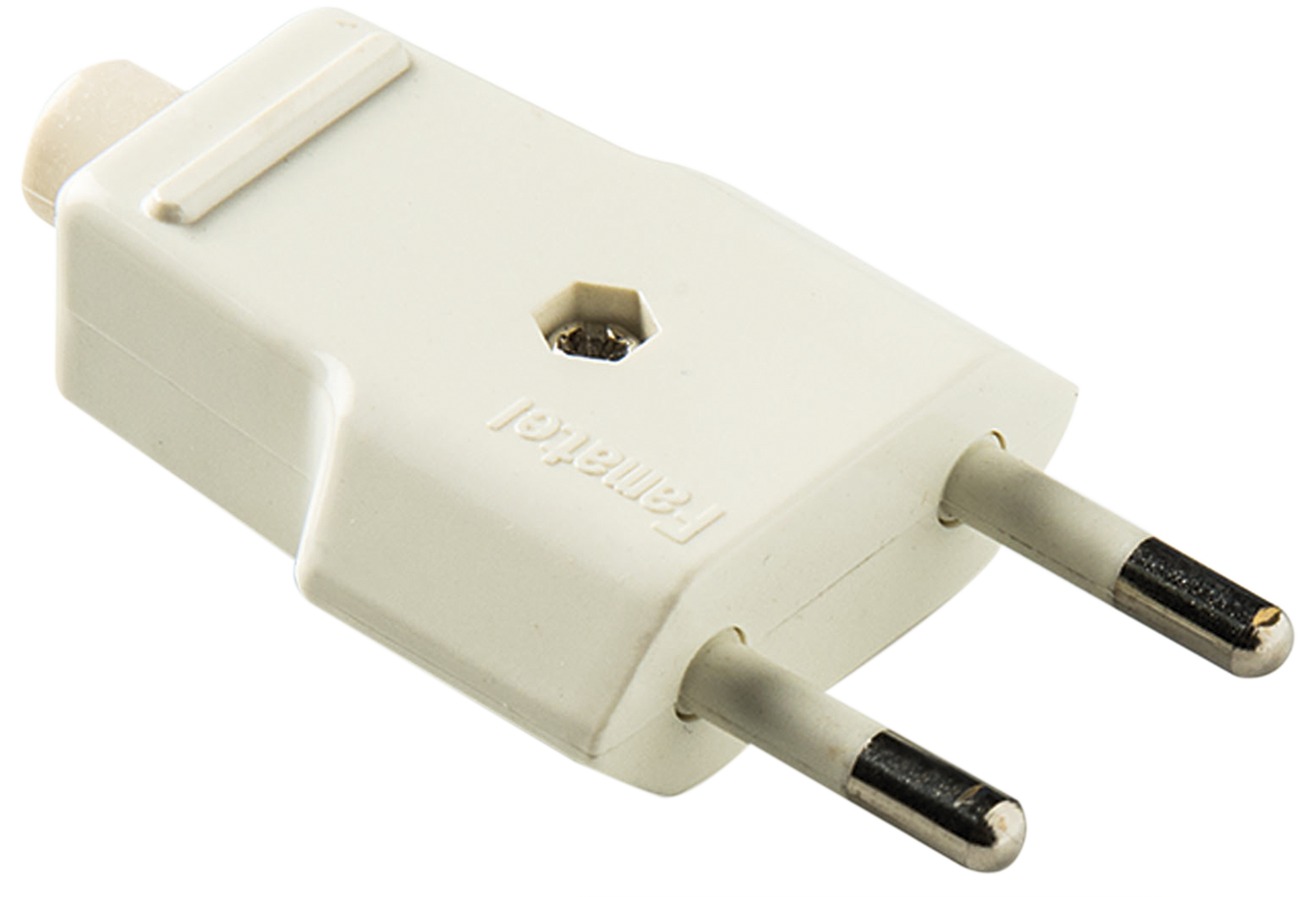 Clavija de enchufe famatel 10a blanca
