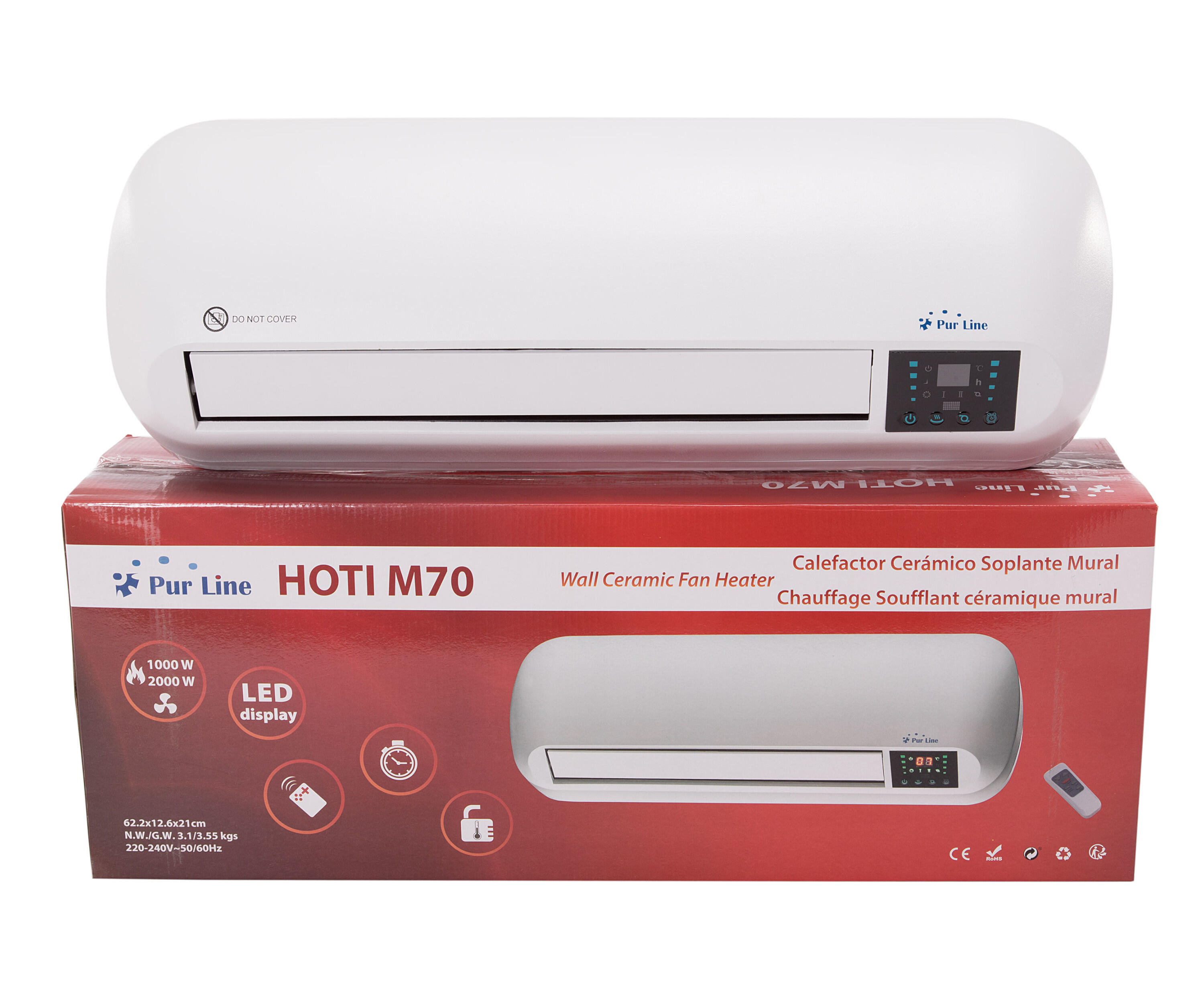 Calefactor HOTI M70 2000W - 3
