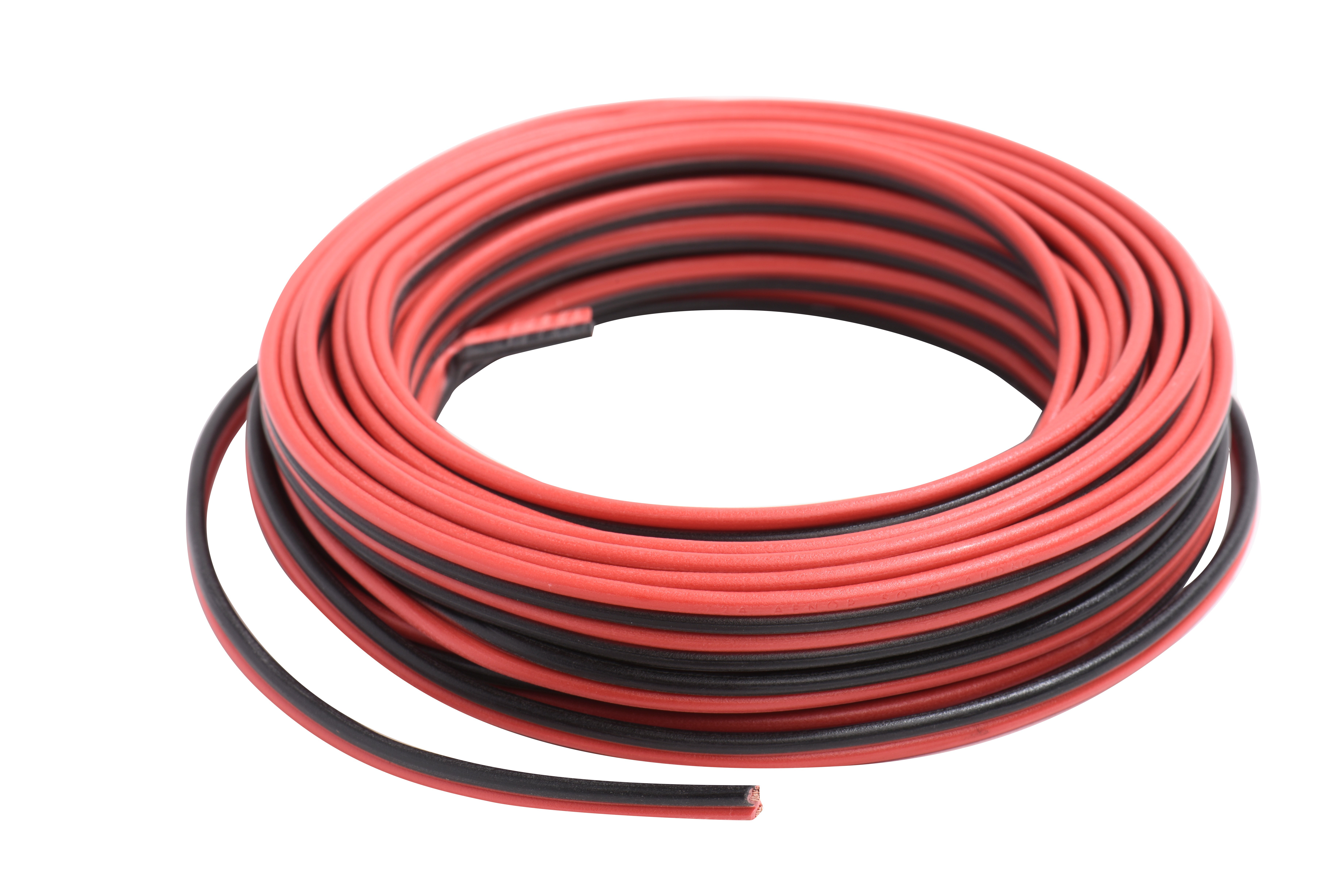Bematik - Cable De Audio Para Altavoces Rojo Y Negro De 2x1,50 Mm²