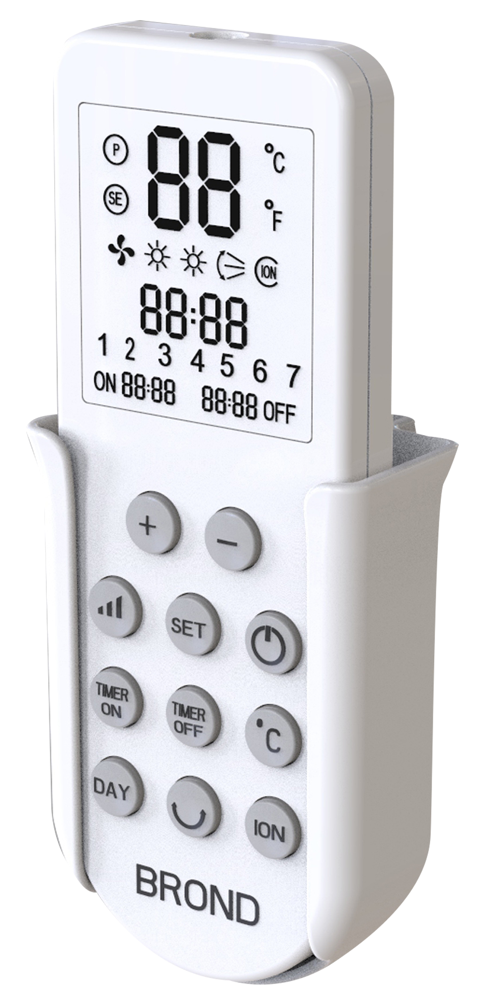 Ventilador de parede EQUATION CLAM BRANCO - 8