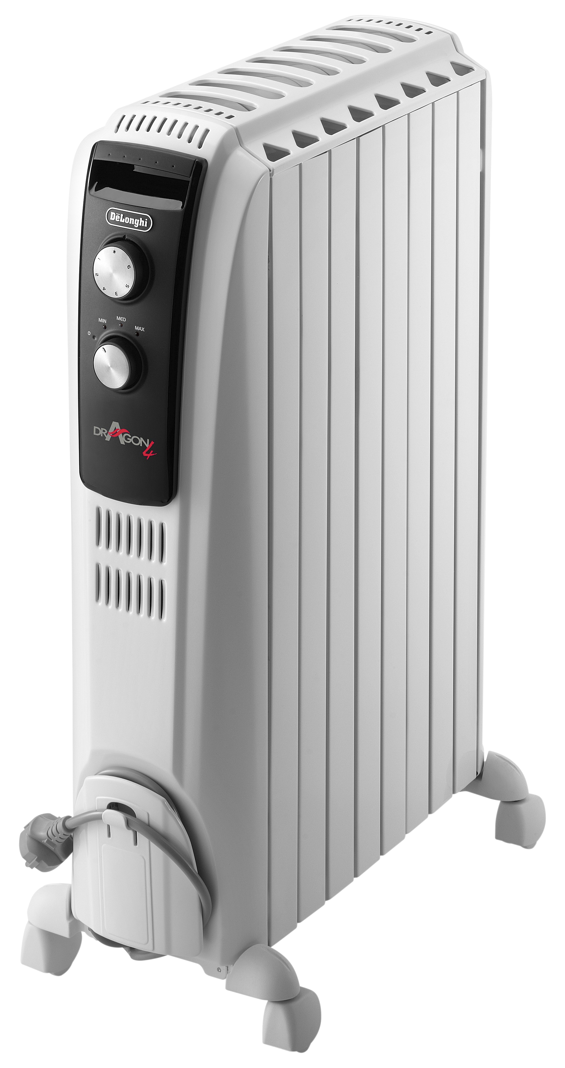 Radiador de aceite delonghi dragón-4 2000w gris