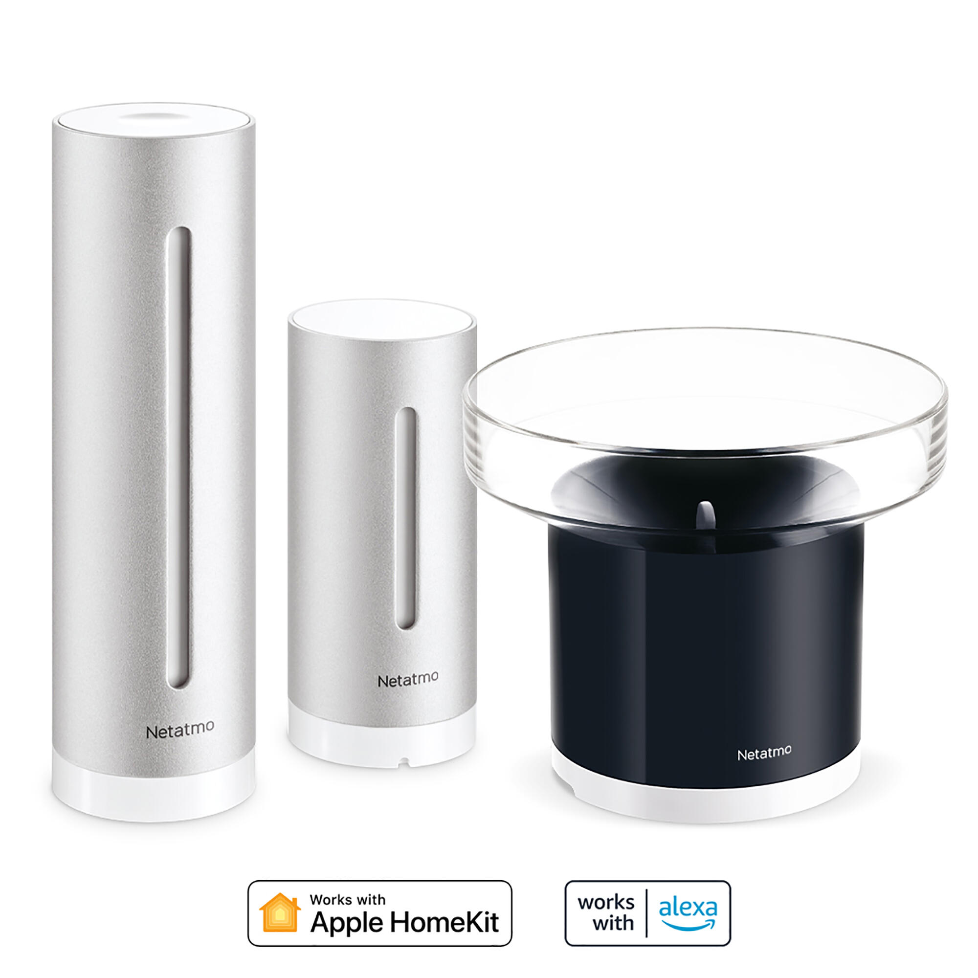 Pack estación meteorológica netatmo con pluviómetro