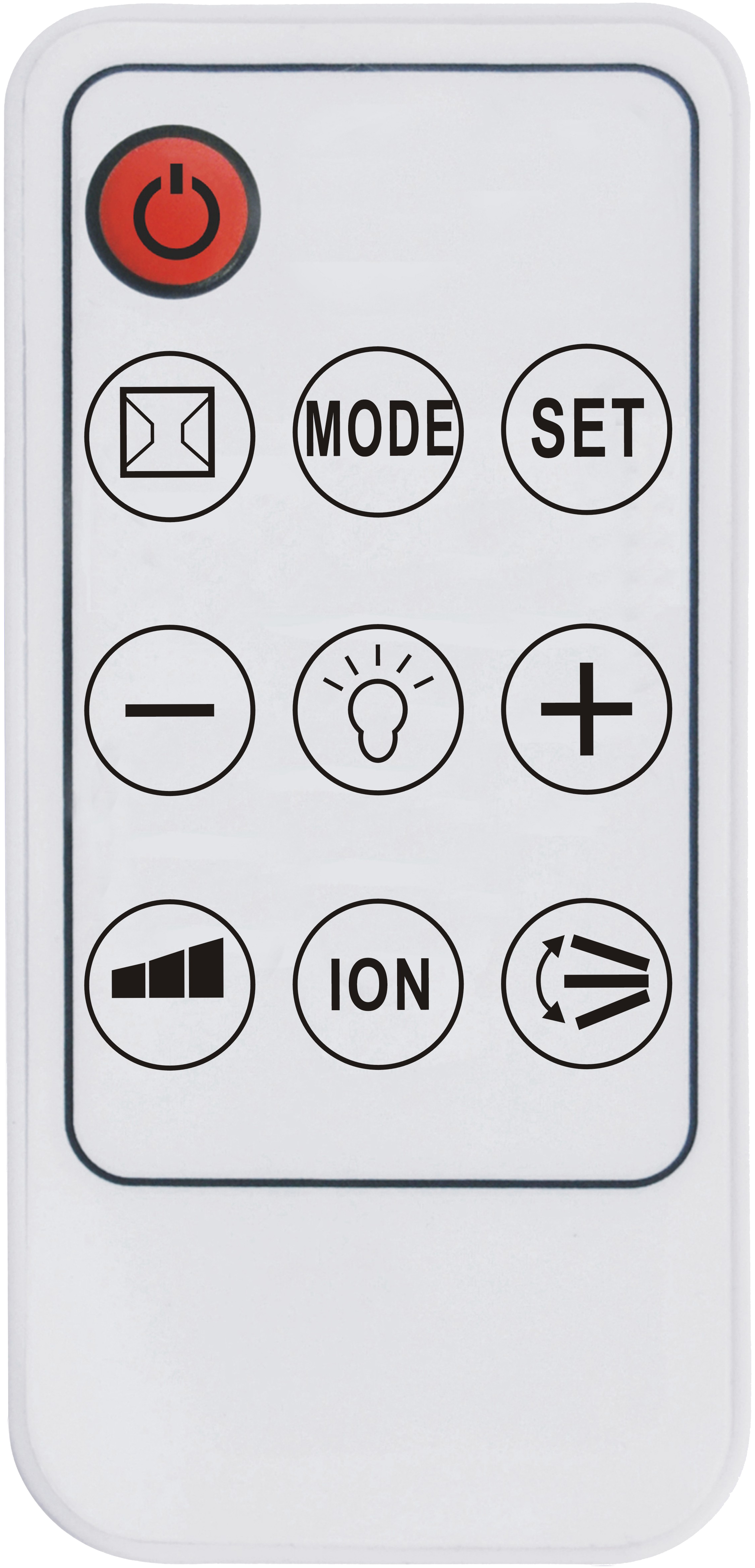 Ventilador de parede EQUATION LCD - 5